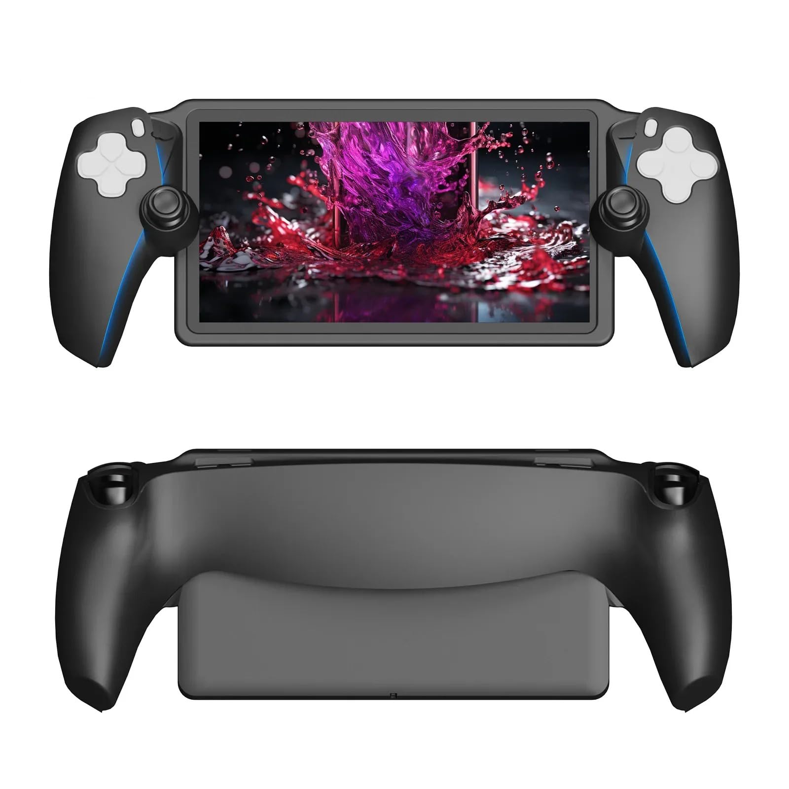 New World for PS5 Portal Remote Player Silicone Cover Protective Case, Protective Case Protector for Playstation Portal, Accessories Kit for Playstation Remote Player (Black) (B0CZXVYGWB) Amazon Price History, Amazon Price Tracker