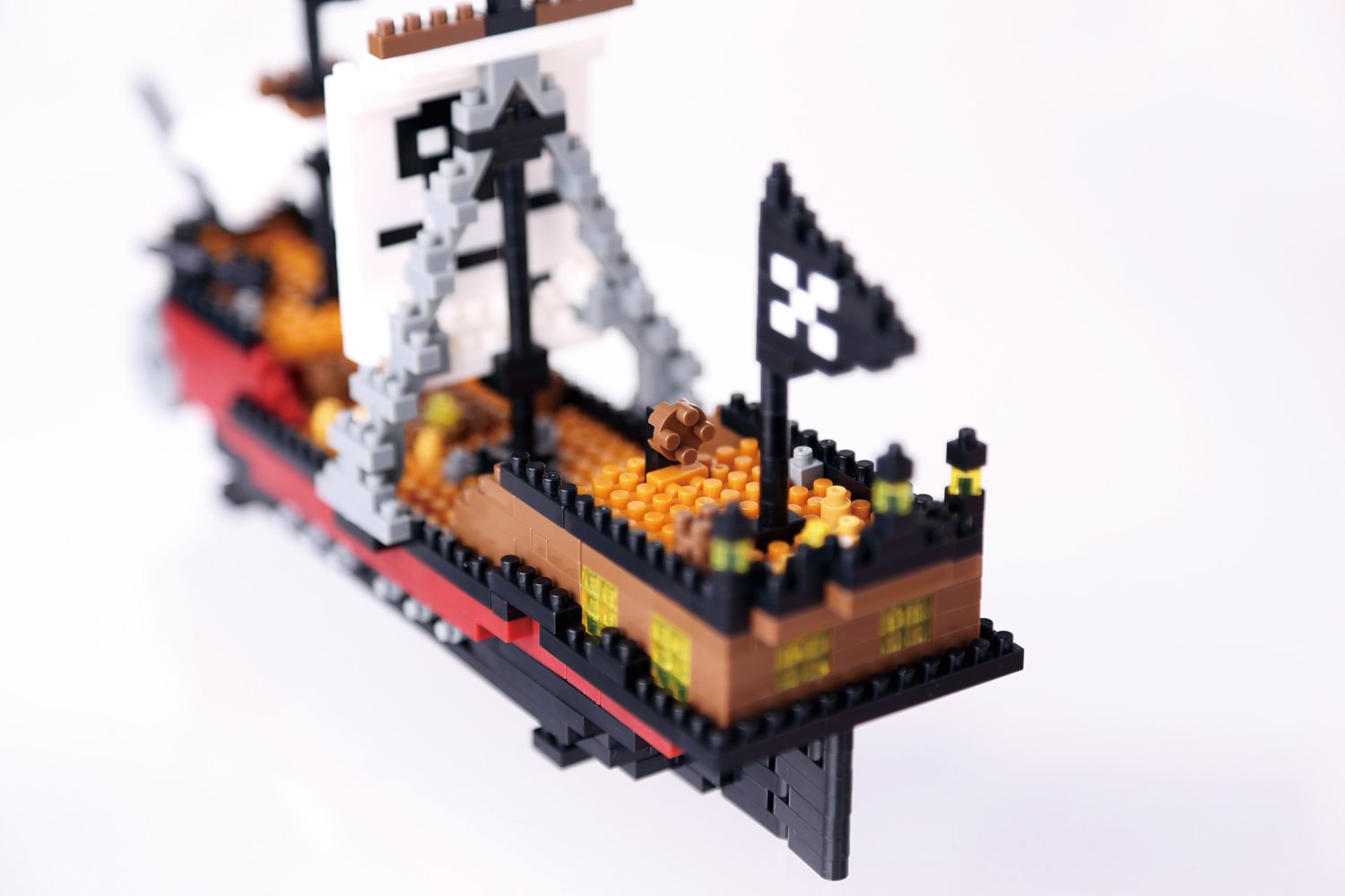 Amazon.co.jp: カワダ(Kawada) ナノブロック 海賊船 780pcs NBM-011
