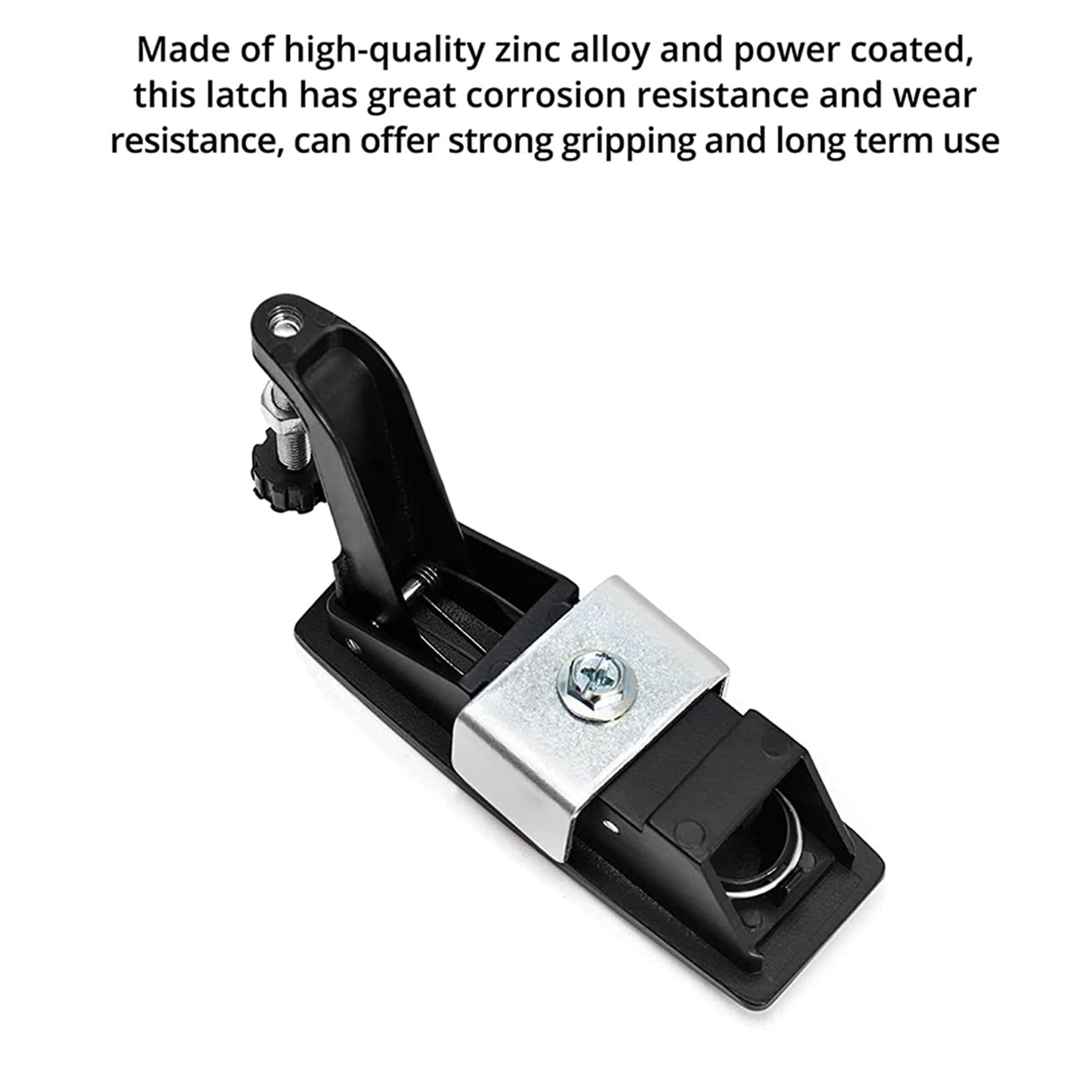 16 chiusure a compressione in lega di zinco con chiusura a leva regolabile da 0,04 a 2,3 cm