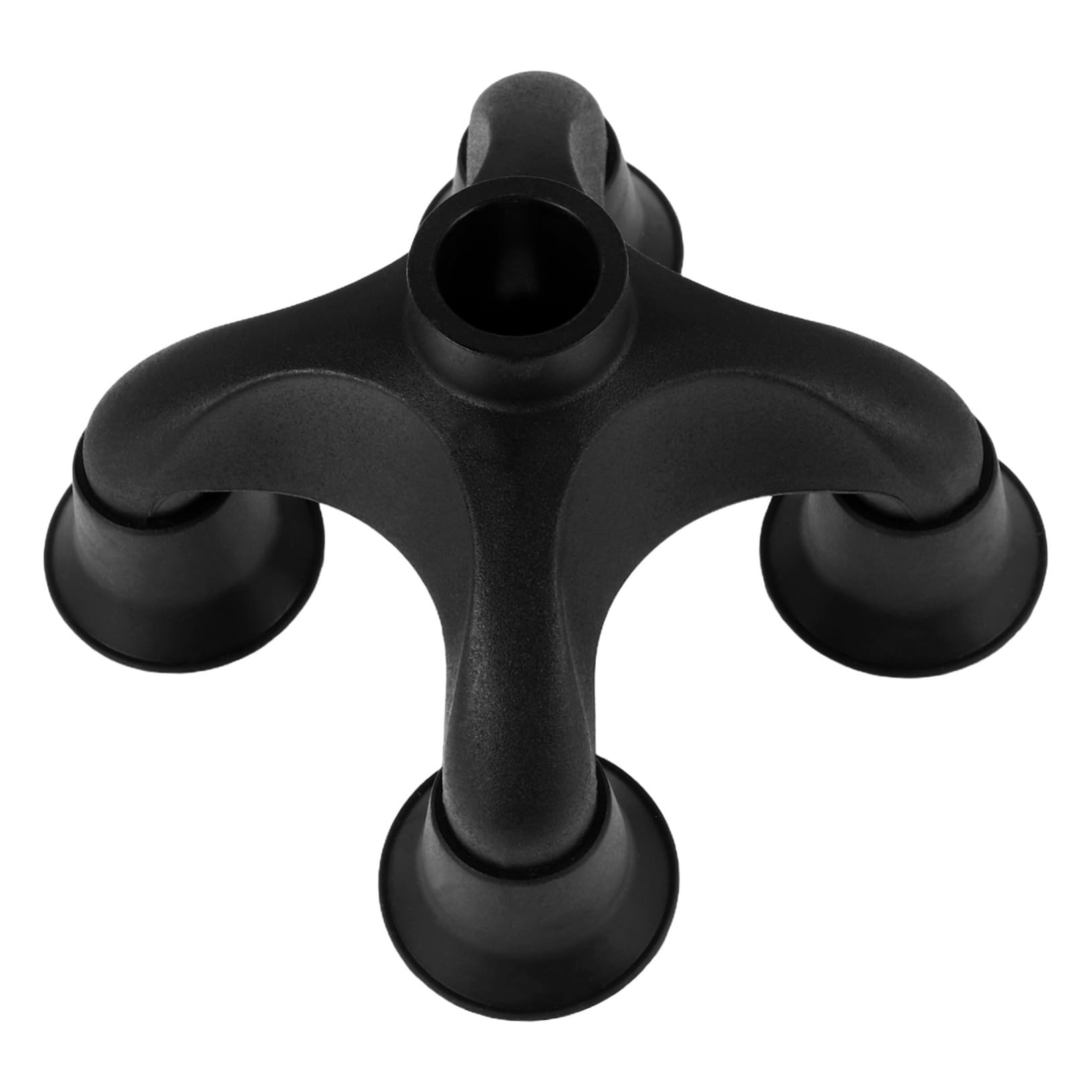 IWOWHERO Non Slip Crutch Feet Tips for Elderly Replacement Cane Tip for Walking Sticks Trekking Poles Durable Plastic Self Standing Cane Accessory