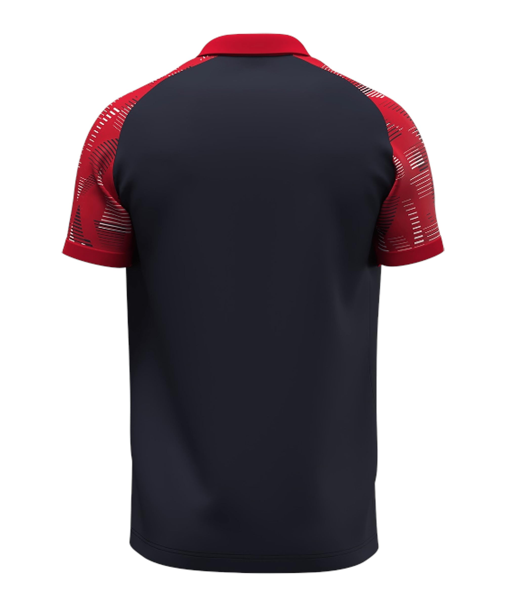 JAKO Polo unisex Sonic, blu marino/rosso, 4XL