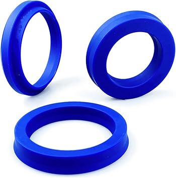 Radial Shaft Hydraulic Seal (IDxODxTHK) ID 37-50mm Polyurethane Piston Shaft Piston Rod PU Single Lip U Cup Oil Seal O-Ring(45x56x10(1pcs))