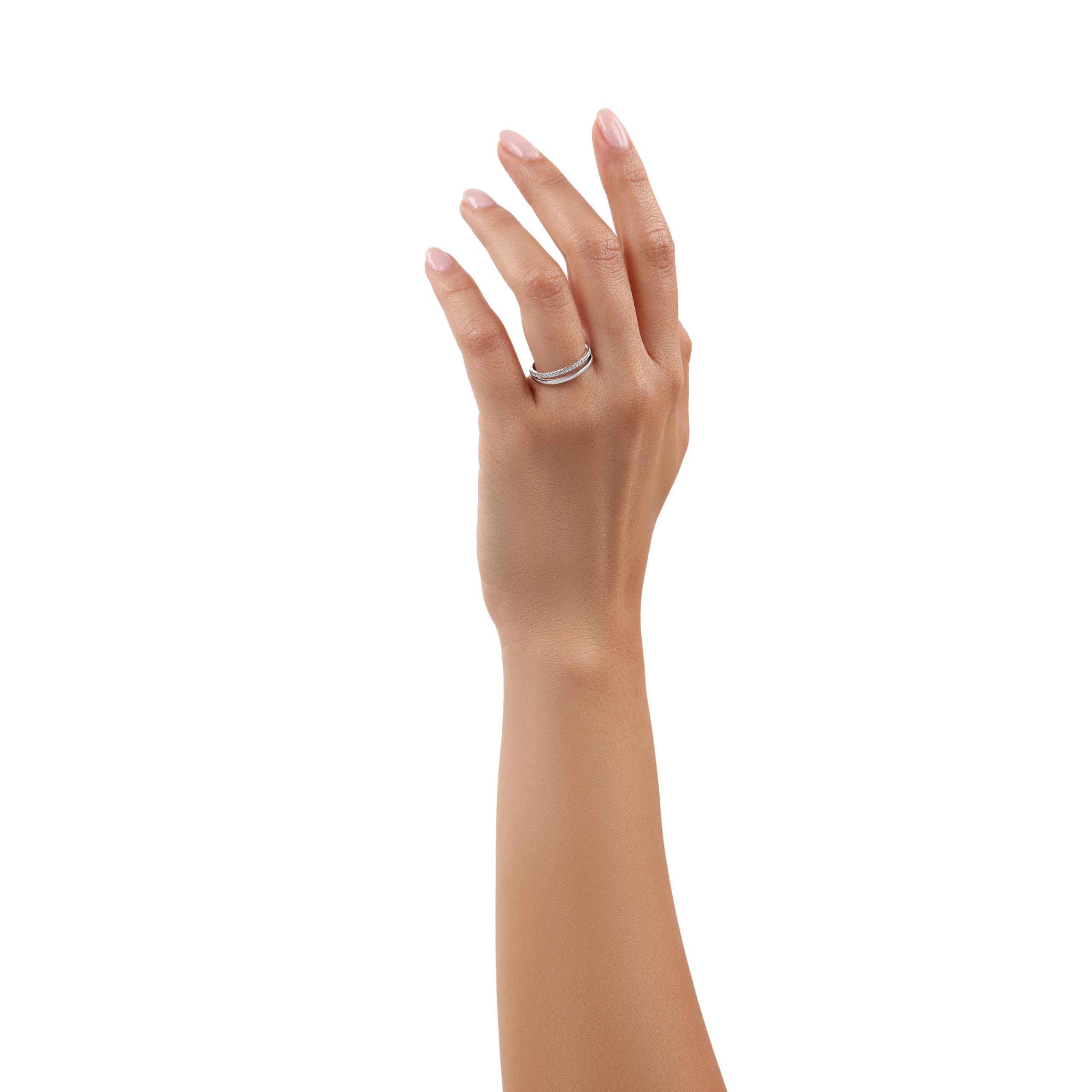 s.Oliver Ring 925 Sterling Silber Damen Ringe, mit Zirkonia synth., Kommt in Schmuck Geschenk Box