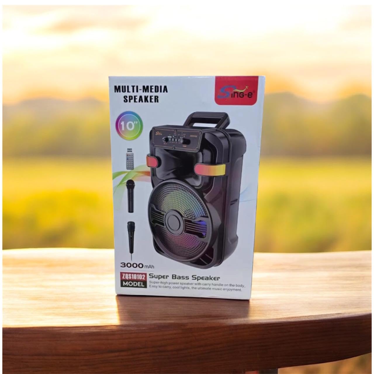 SING-E MULTI-MEDIA SPEAKER 3000MAH SUPER BASS SPEAKER