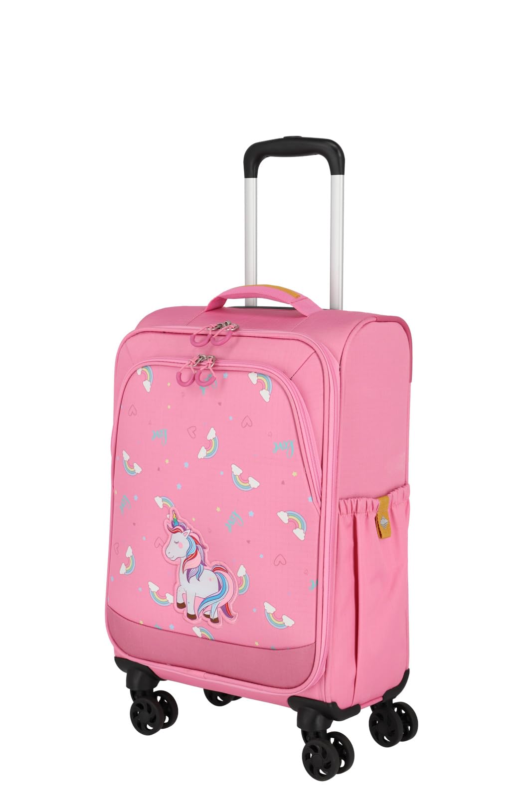 travelite Maleta Infantil con 4 Ruedas para pequeños exploradores del Mundo, Equipaje de Mano, Carrito Infantil MINIMOVER de poliéster Reciclado, 55 cm, 2,0 kg