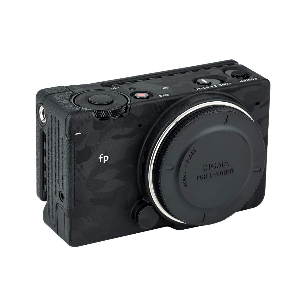 Pellicola Protettiva Antigraffio Per Fotocamera Sigma FP – Kit Completo Con Adesivi 3M, Panno E Strumenti – Protezione Per Corpo Macchina, Design Mimetico