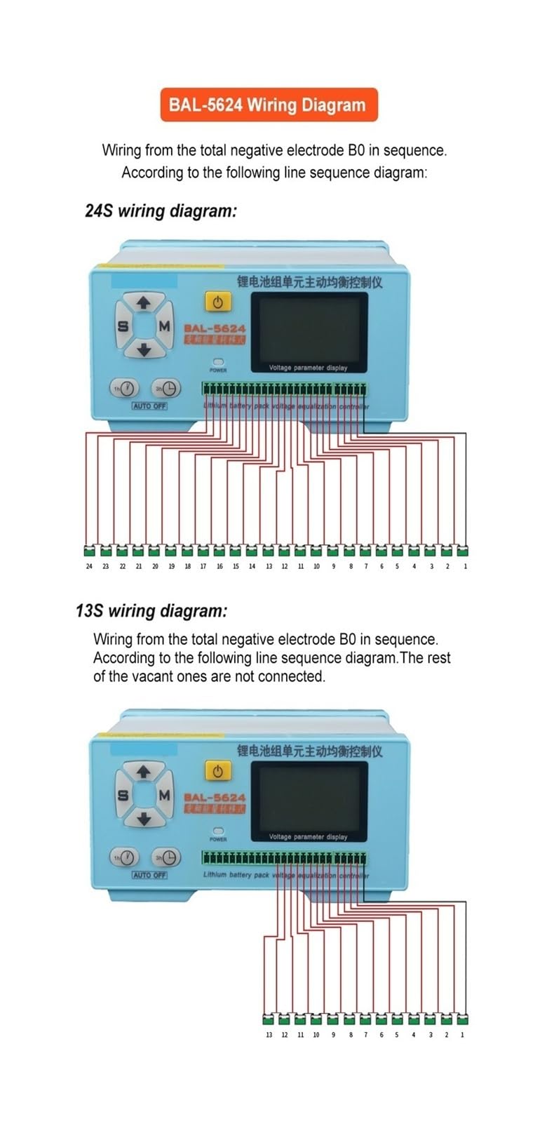 Tester per batterie, 5A Analizzatore digitale capacità batteria | Offre test di tensione, analisi della capacità; ideale per manutenzione e diagnostica delle batterie.