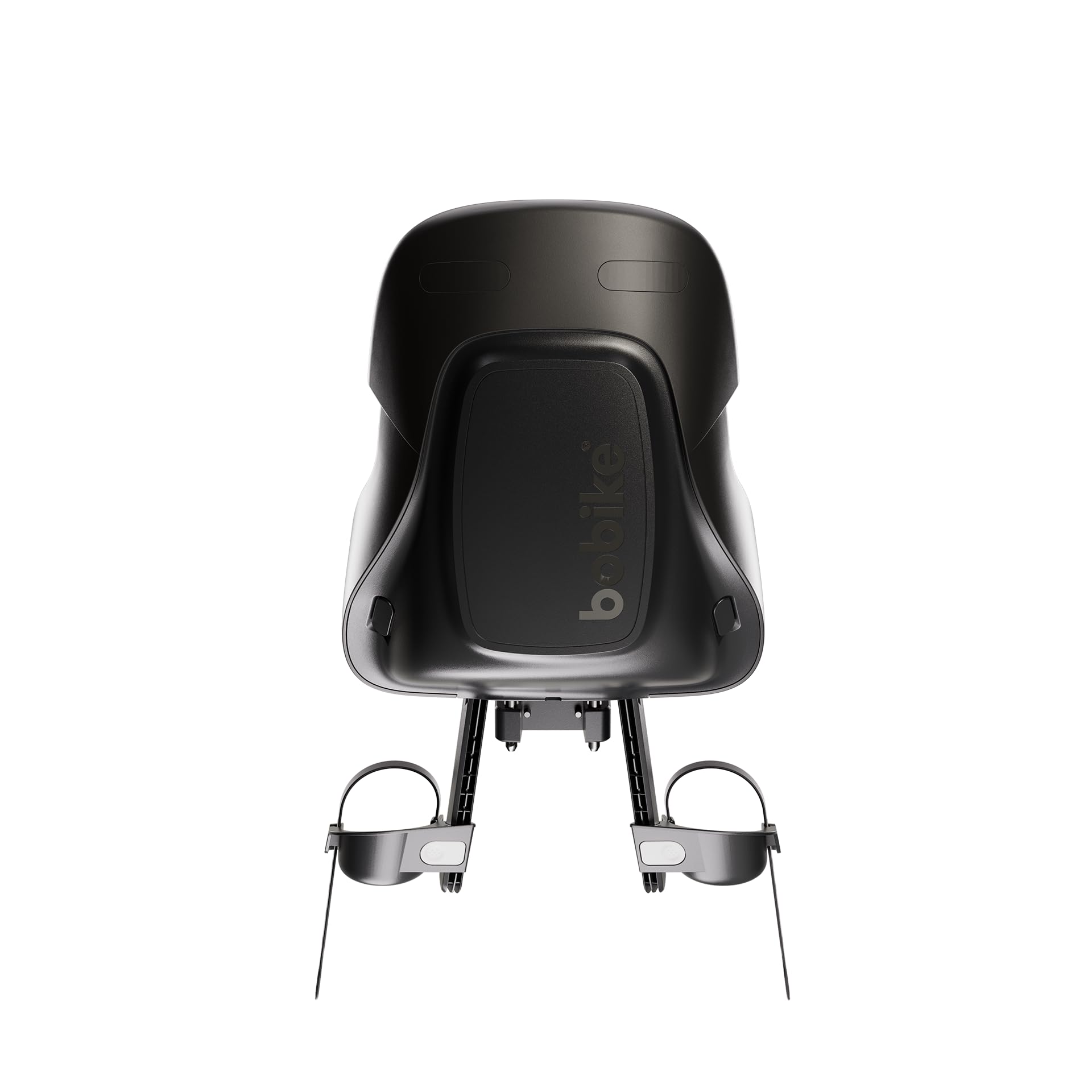 Vorderrad-Babysitz Bobike Evolve Mini mit Wrap-Around-Design, Steuerrohr-Montagesystem, verstellbaren Fußstützen und ultimativer Sicherheit