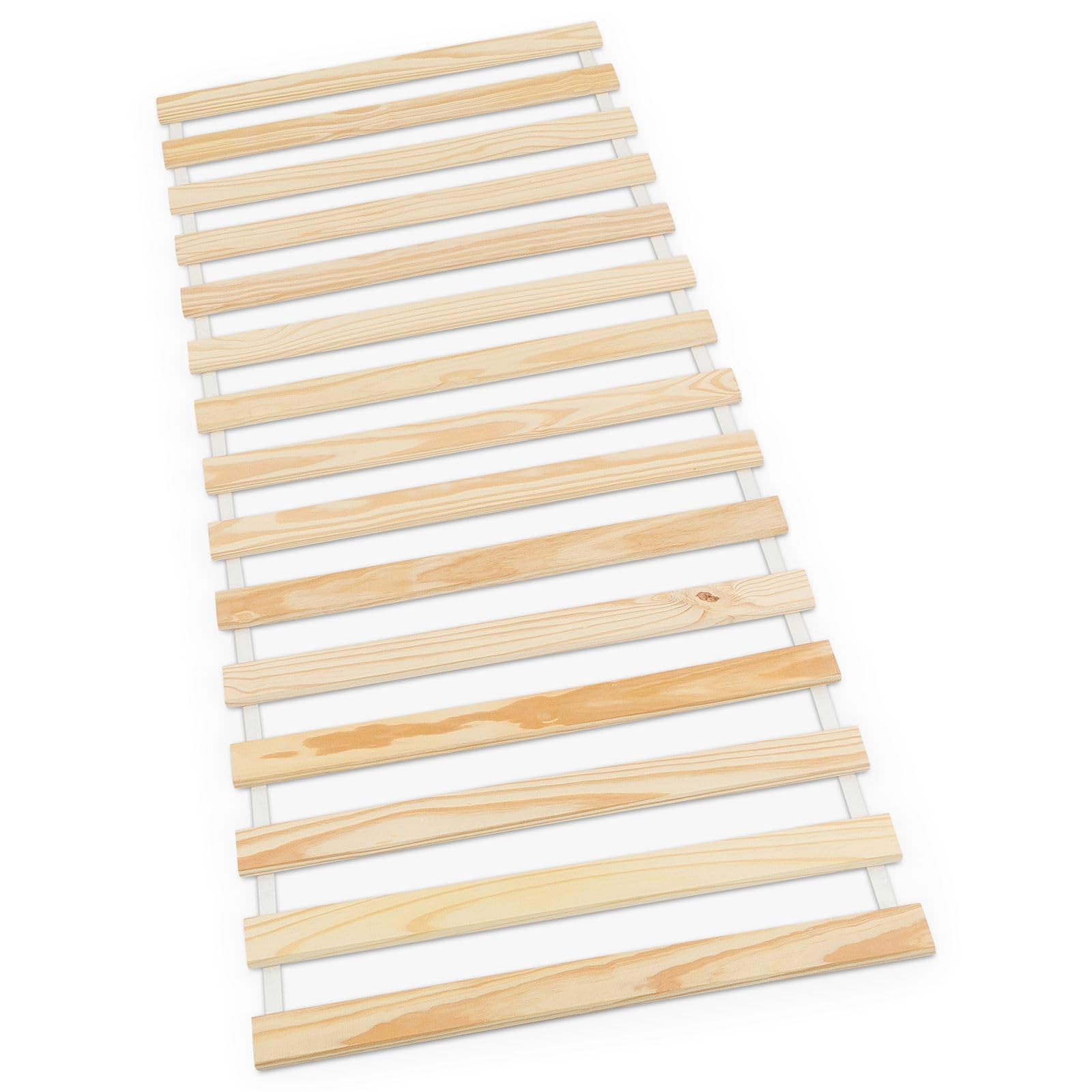 IDIMEX Rolllattenrost 70 x 140 aus massivem Kiefernholz - Lattenrost mit 11 Latten aus Massivholz, stabiles Rollrost