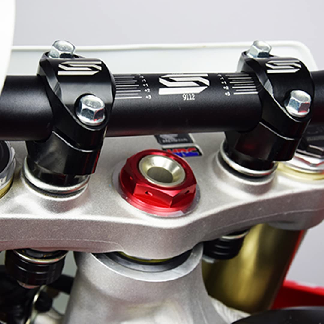 SCAR Pontets Guidon Fourche 28mm Compatible avec HONDA CR CRF CR-F 125 250 450 99-26