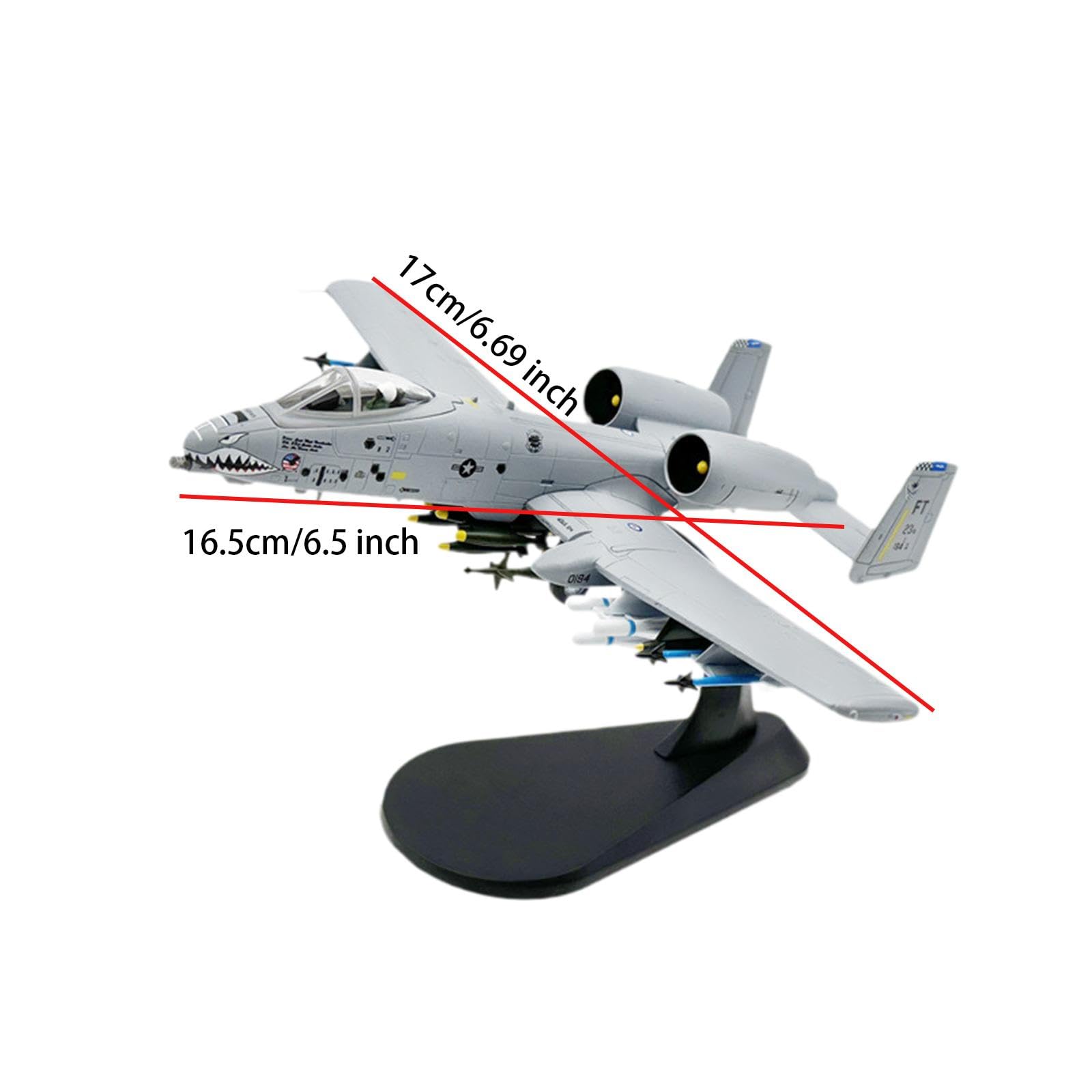 Amazon.co.jp: Toysmith 1/100 A-10A ダイキャスト飛行機モデル リアル