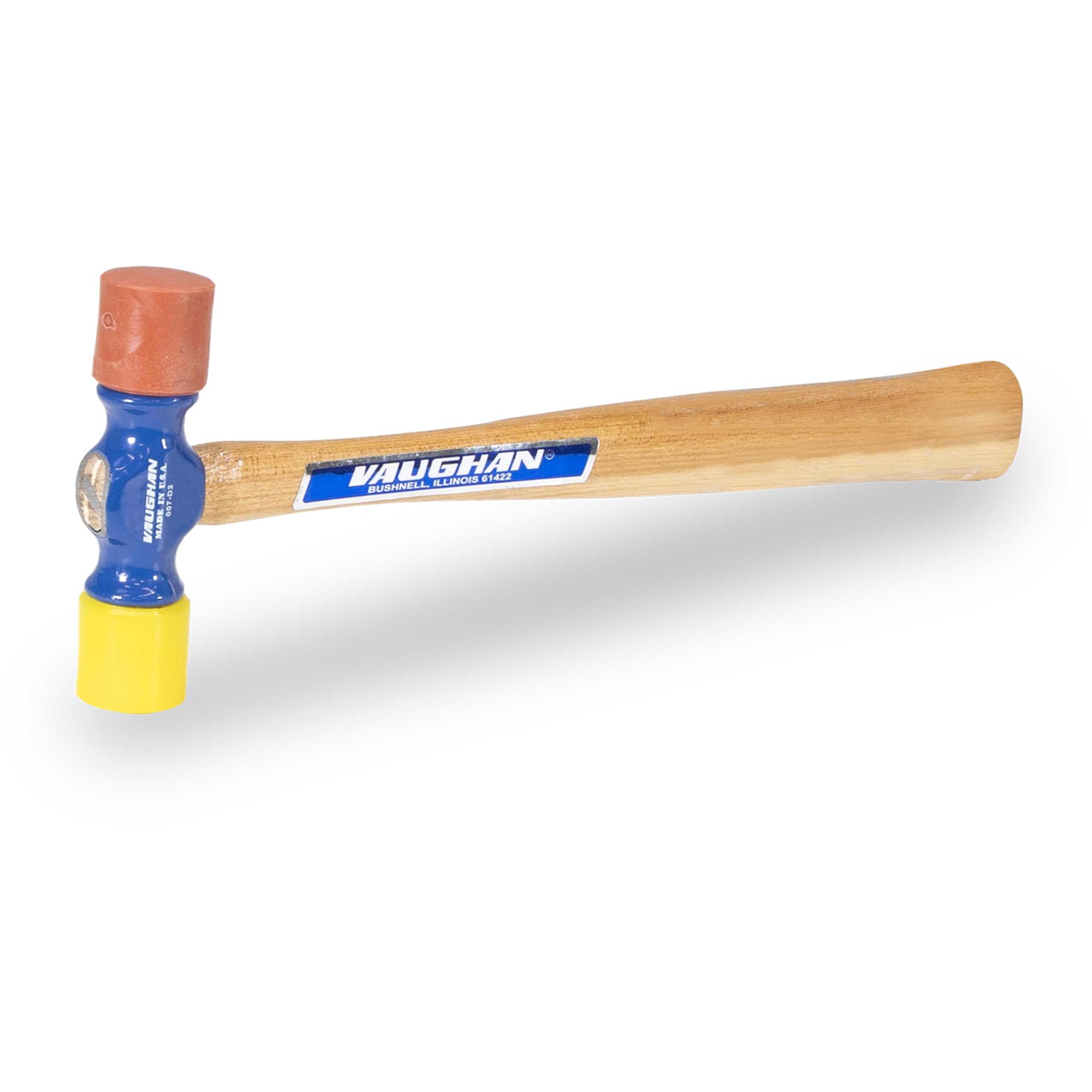 VAUGHAN Soft Face Hammer, American High Carbon Steel Head, 6 oz, Made In The ...