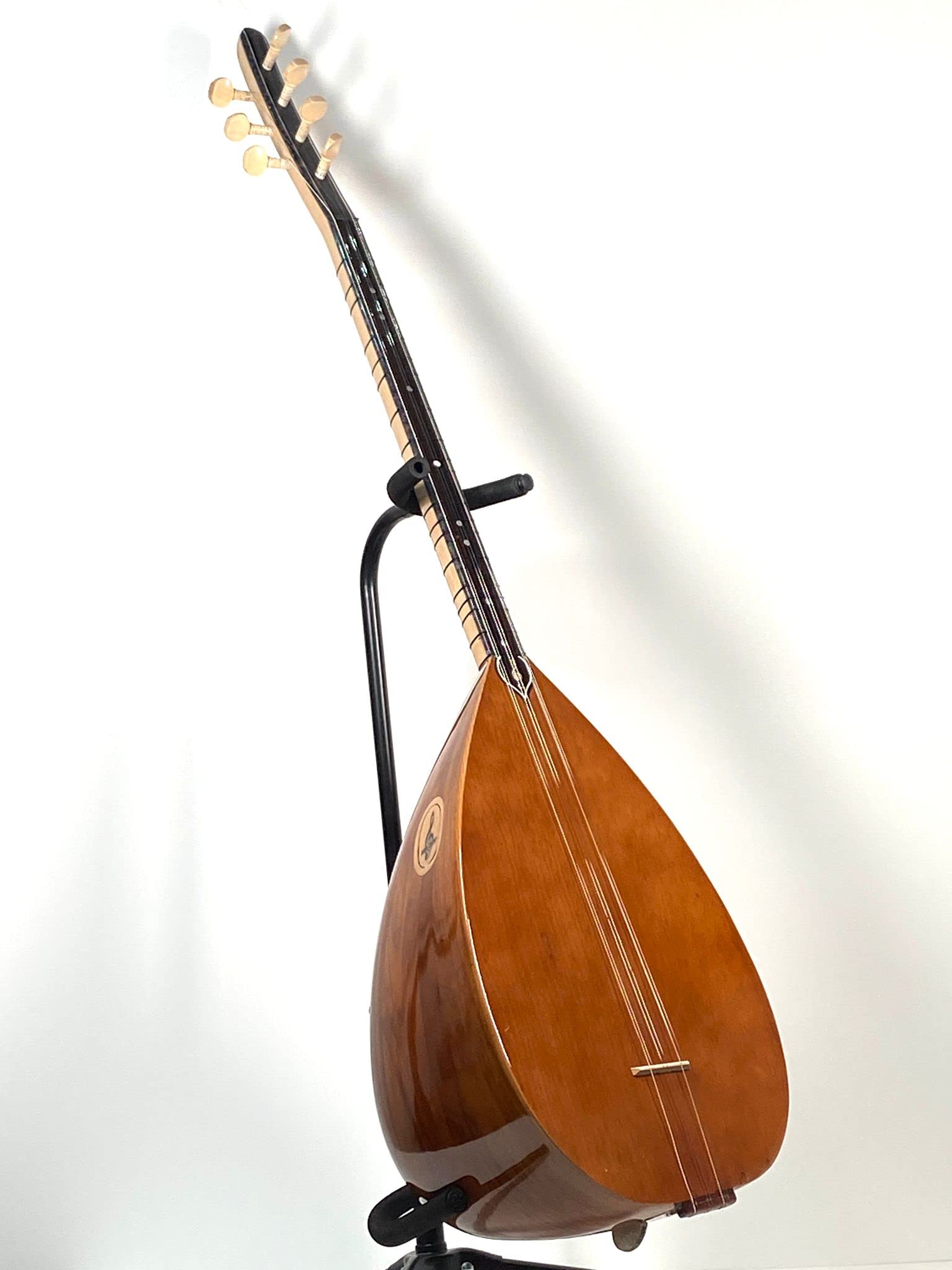 Baglama Saz Profesionelle Baglama Col court avec poche/Kelebek Baglama