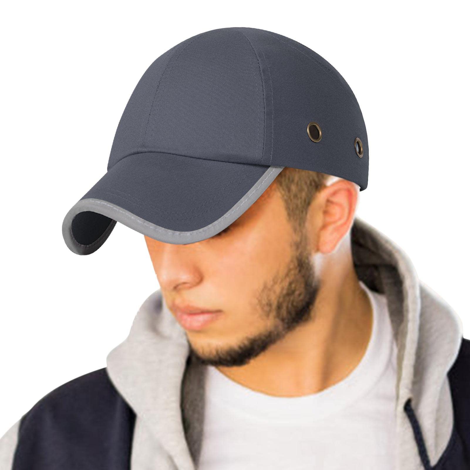 Cappello Da Ciclismo Traspirante Con Protezione Solare - Design Piatto Per Caschi - Uomo - Foto 6