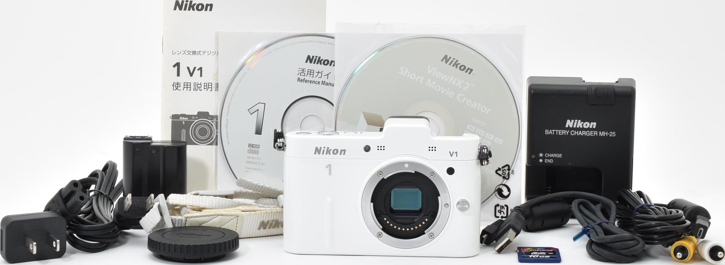 【動作確認済♪】Nikon 1 J1 ニコン ボディ ホワイト/白 ニコワン Amazon.co.jp: Nikon ミラーレス一眼カメラ Nikon 1 (ニコンワン) J1