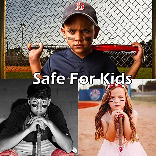 Kaely 3Pcs Face Paint Stick,Eye Black Baseball Football Softball Eyeblack Stick For Outdoor Sports,Black Brown Green Camo Face Body Paint Kit,Easy To Color,Halloween Birthday Party Clown Makeup Sets #TOP3