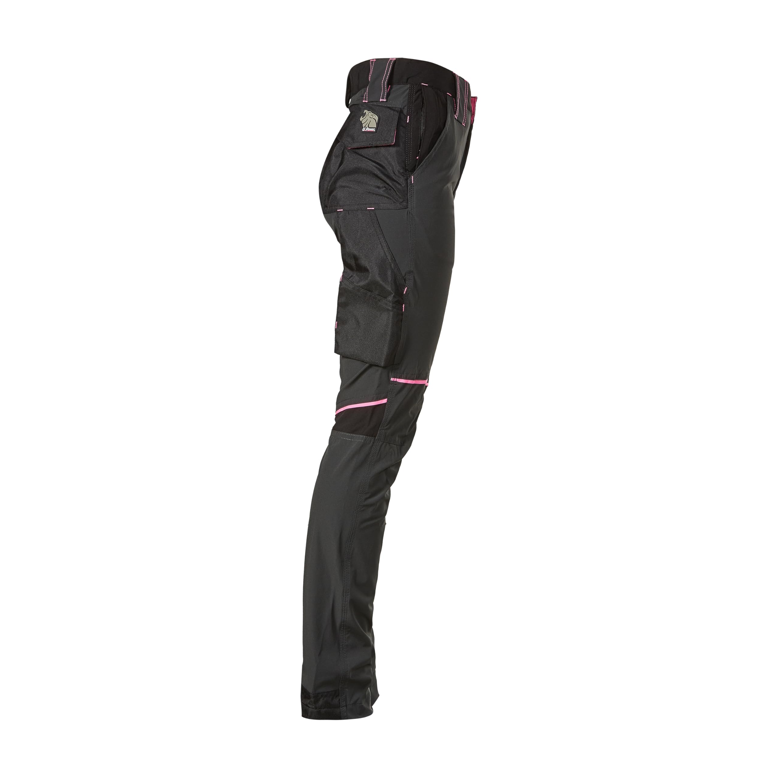 U-POWER FU189GF-3XL - Pantalones U-4 FUTURE modelo WORLD Grey Fucsia Talla 3XL
