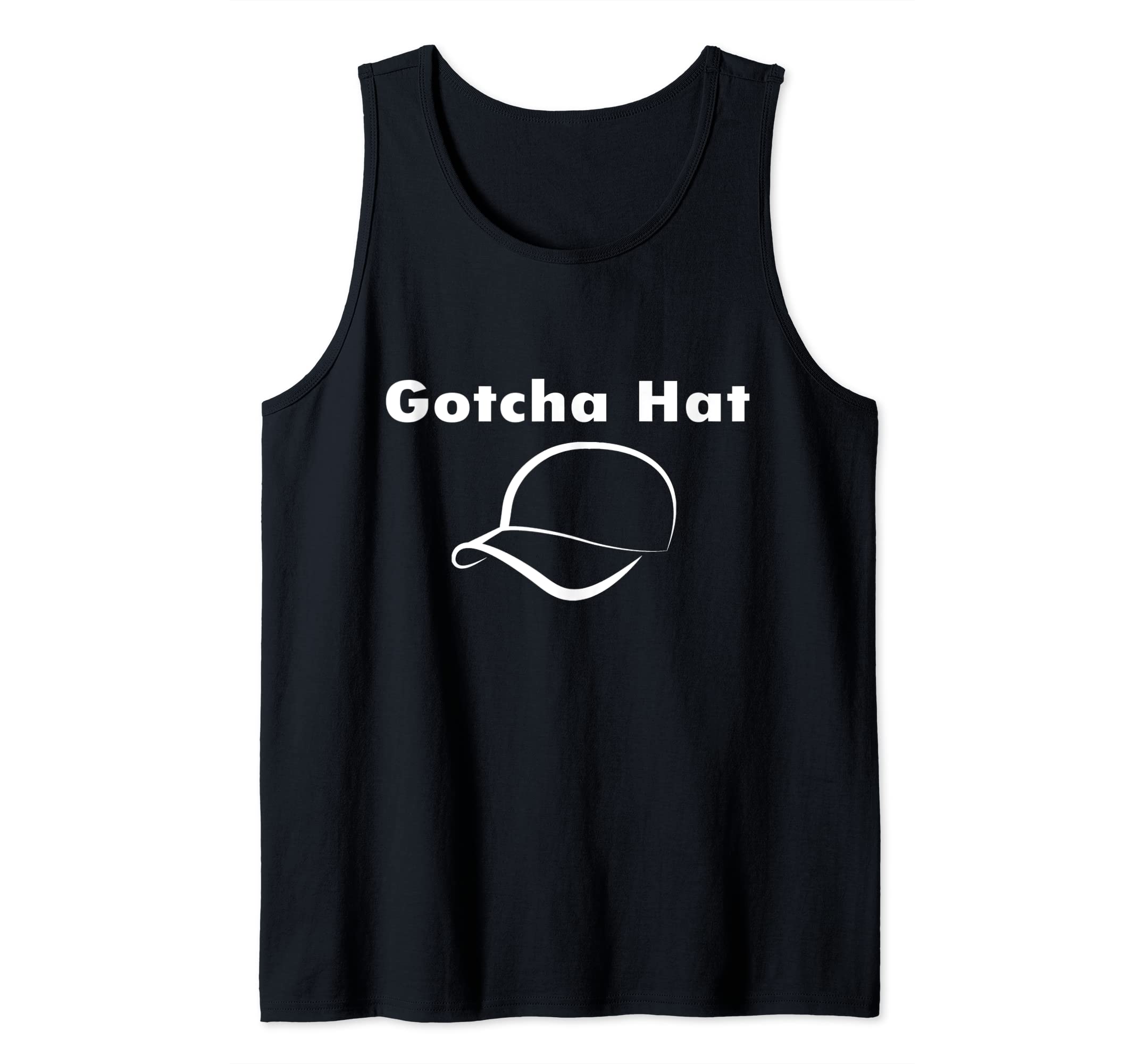 Gotcha Hat Meme Funny Prank Joke Internet Culture Design Tank Top