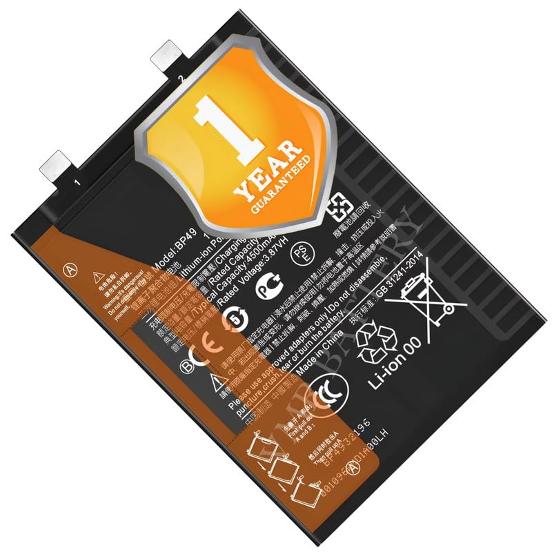 Image of Original BP49 Battery Compatible for Xiaomi Poco F4 (5G) (22021211RG, 22021211RI) | Redmi K40S - (4500mAh) - 1 Year Warranty K7