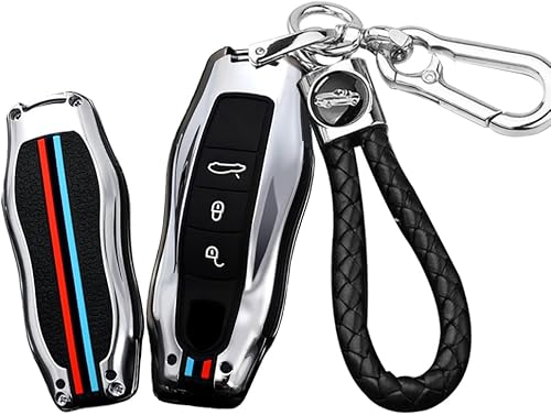 Miniatura 9 de ontto Funda para llavero para control remoto de llave inteligente Porsche 2010 en adelante