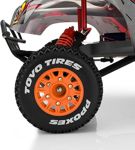 Miniatura 4 de GLOBACT Ruedas y neumáticos hexagonales RC de 0.472 in0.551 in para camiones RC para 110 Slash 2WD 4 × 4 Arrma Senton Axial Losi Redcat Rc4wd Hex