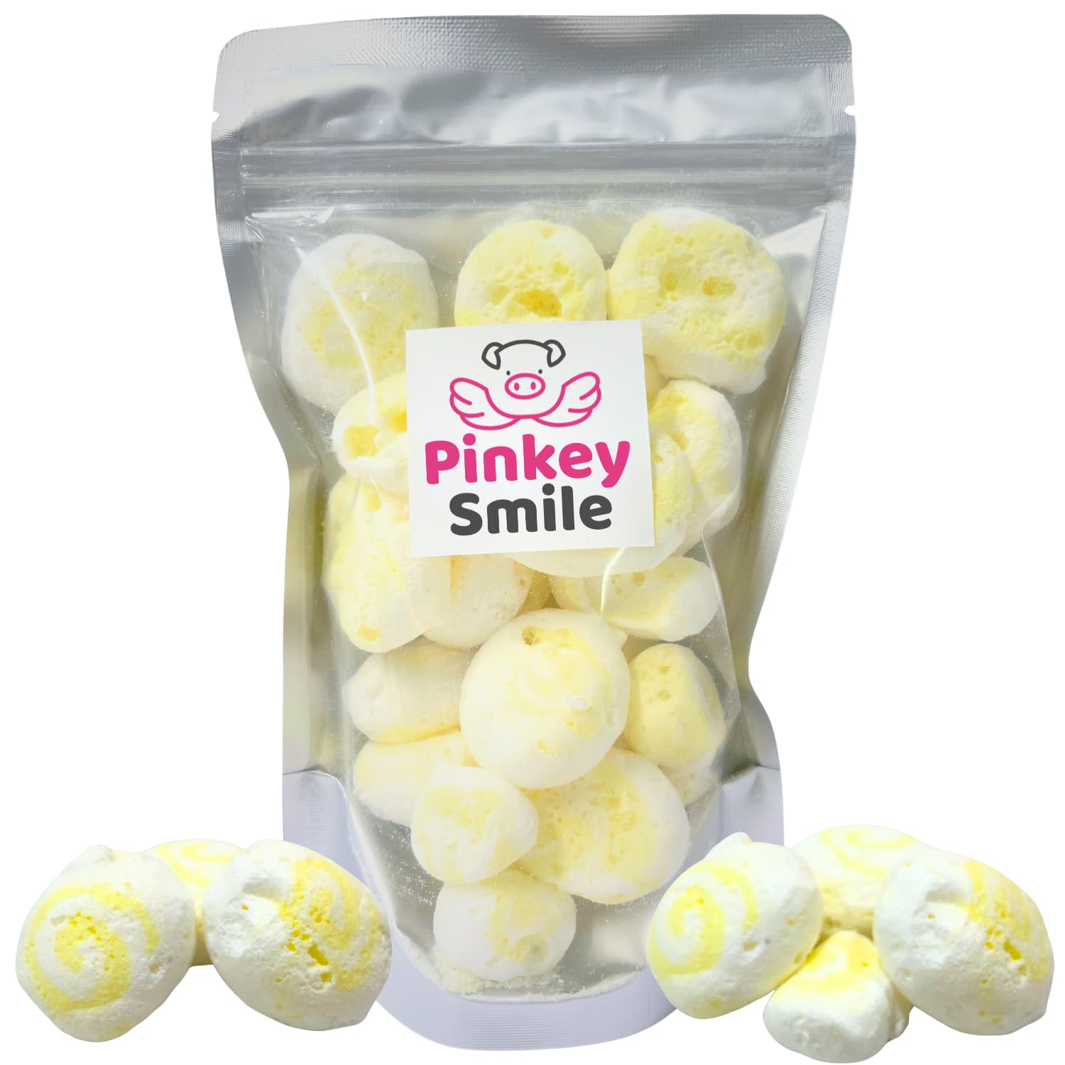 Pina Colada Flavored Freeze-Dried Taffy 2 oz – Crunchy & Airy Snack – Bite-Size Pieces – Ships in Box – Bold Taste & Light Texture