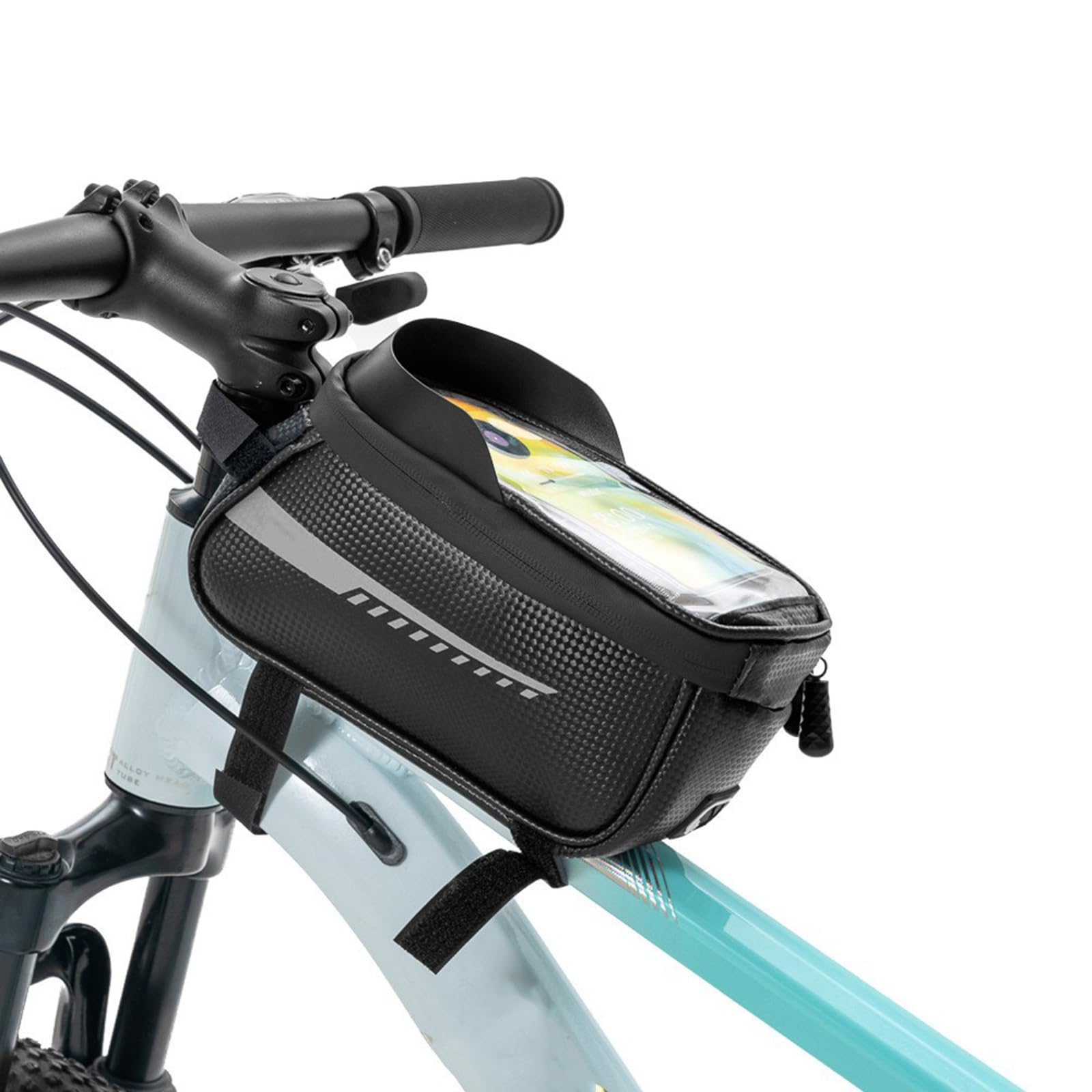 Fahrrad Rahmentasche für Gazelle Eclipse, Wasserdicht Touchscreen Fahrradtasche Rahme mit TPU Sensitivem Touchscreen,C C Sport & Freizeit