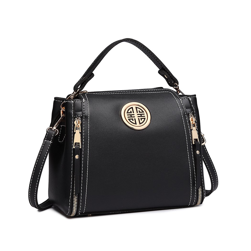 Miss Lulu Women Handbags Pu Leather Casual Travel Ladies Top Handle Crossbody Shoulder Messenger Bag Medium Tote Not,Specified