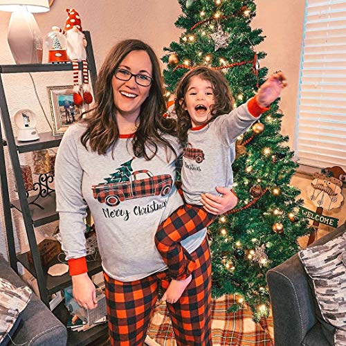 Image of Yaffi Matching Family Pajamas Sets Christmas PJ's Sleepwear for Kids & Adult
