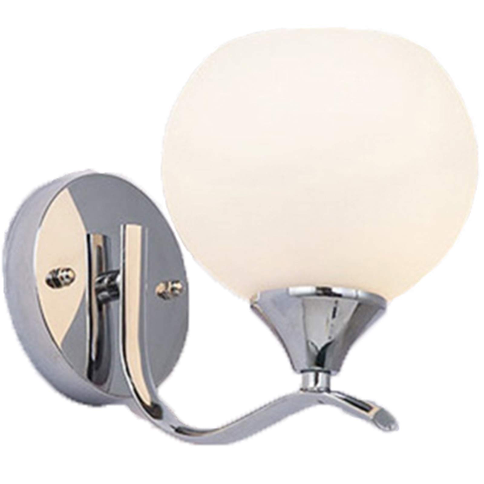 Lámpara de pared LED minimalista de vidrio con dos portalámparas de hogar 8