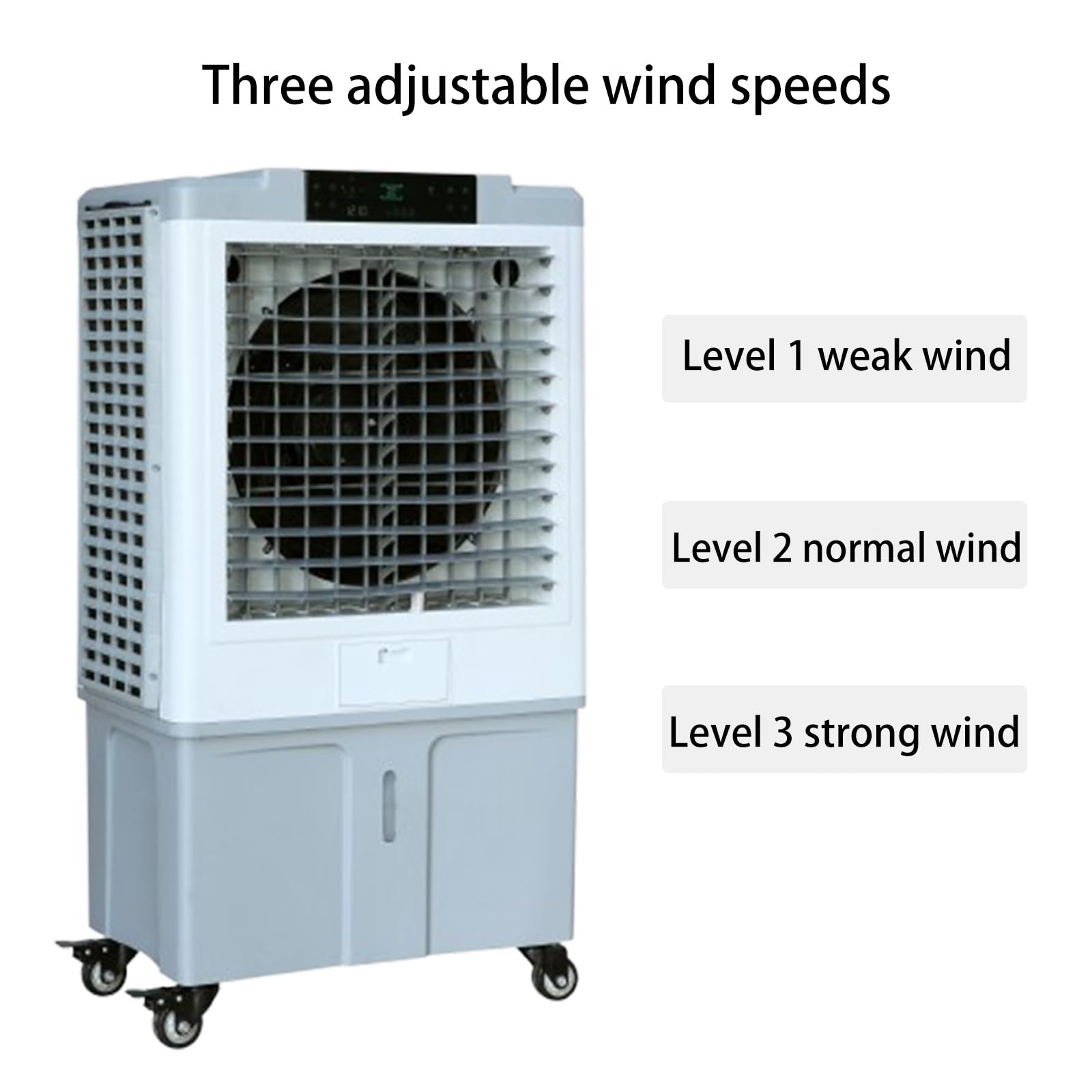 Réservoir d'eau de refroidisseur d'air par évaporation portable 3-en-1 intérieur