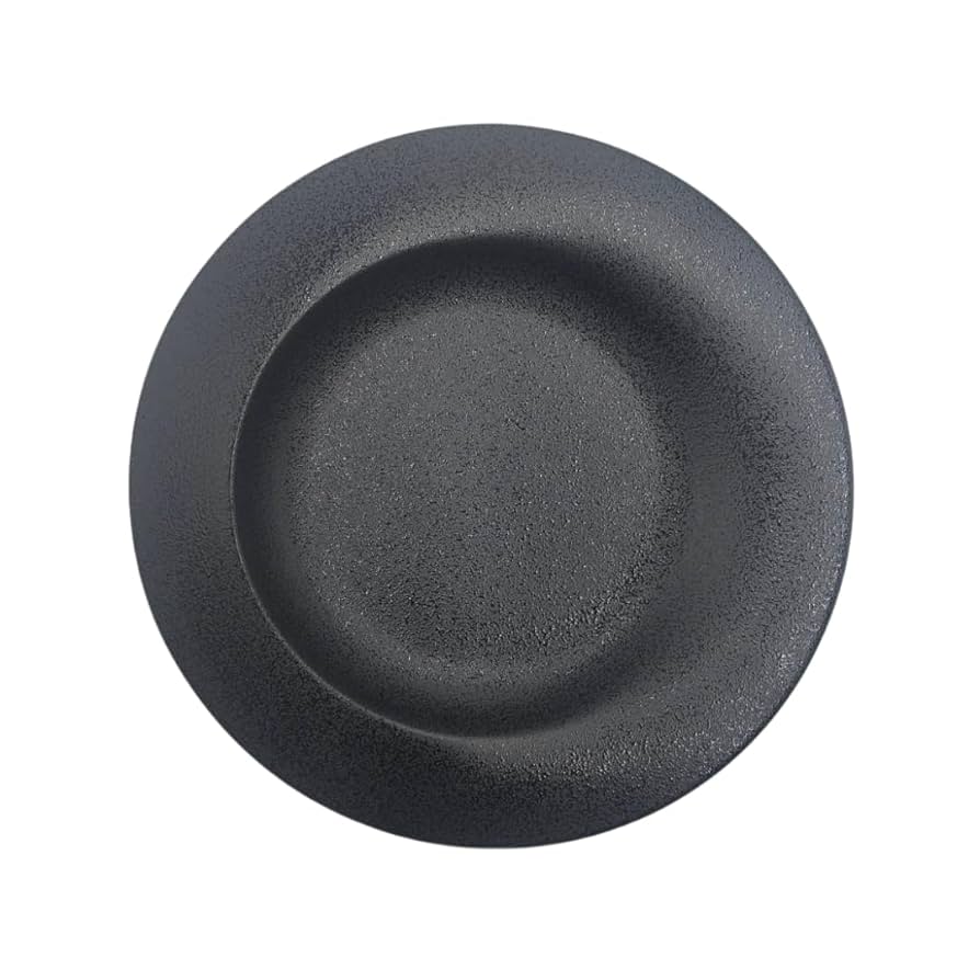 Amazon.co.jp: syokkidana ウェブ皿 (大 / 24cm / 黒結晶