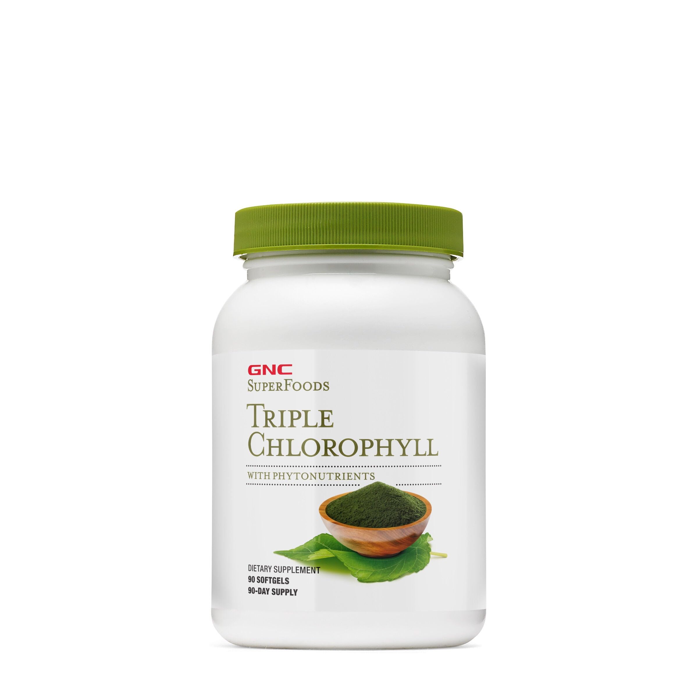 GNC Superfoods Triple Chlorophyll, 90 Softgels 90 Count (Pack of 1)