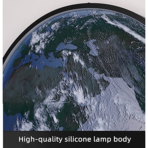 Applique murale LED lune noire dimmable éclairage intérieur salon et plafonnier