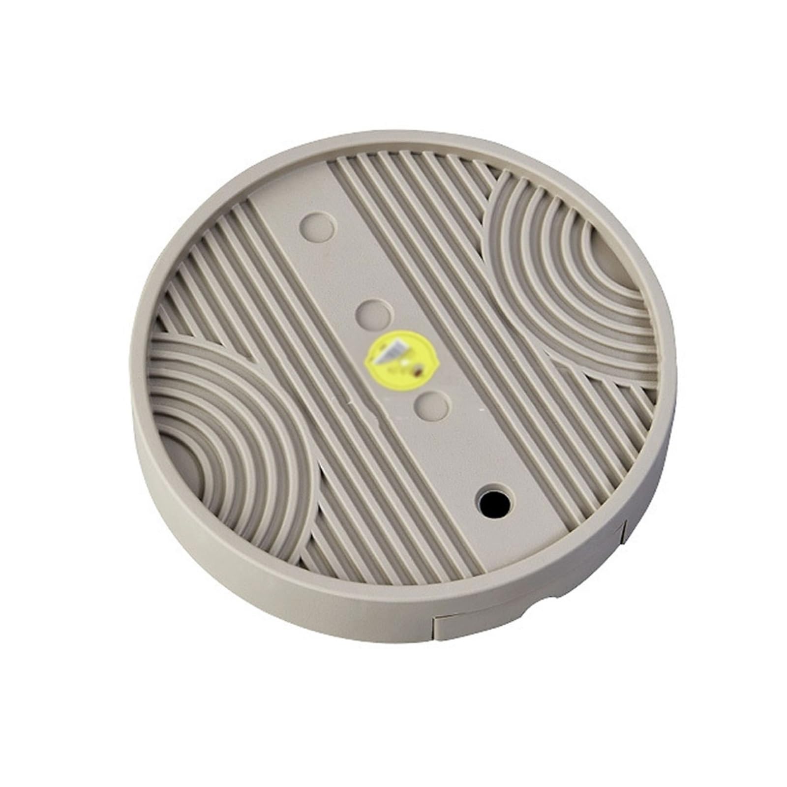 K5C7S3W9D6 plant dish saucer Round Flower Pot Movable Saucer with Drainage Tray Rolling Plant Stand for Balcony Yard(Khaki,Medium)