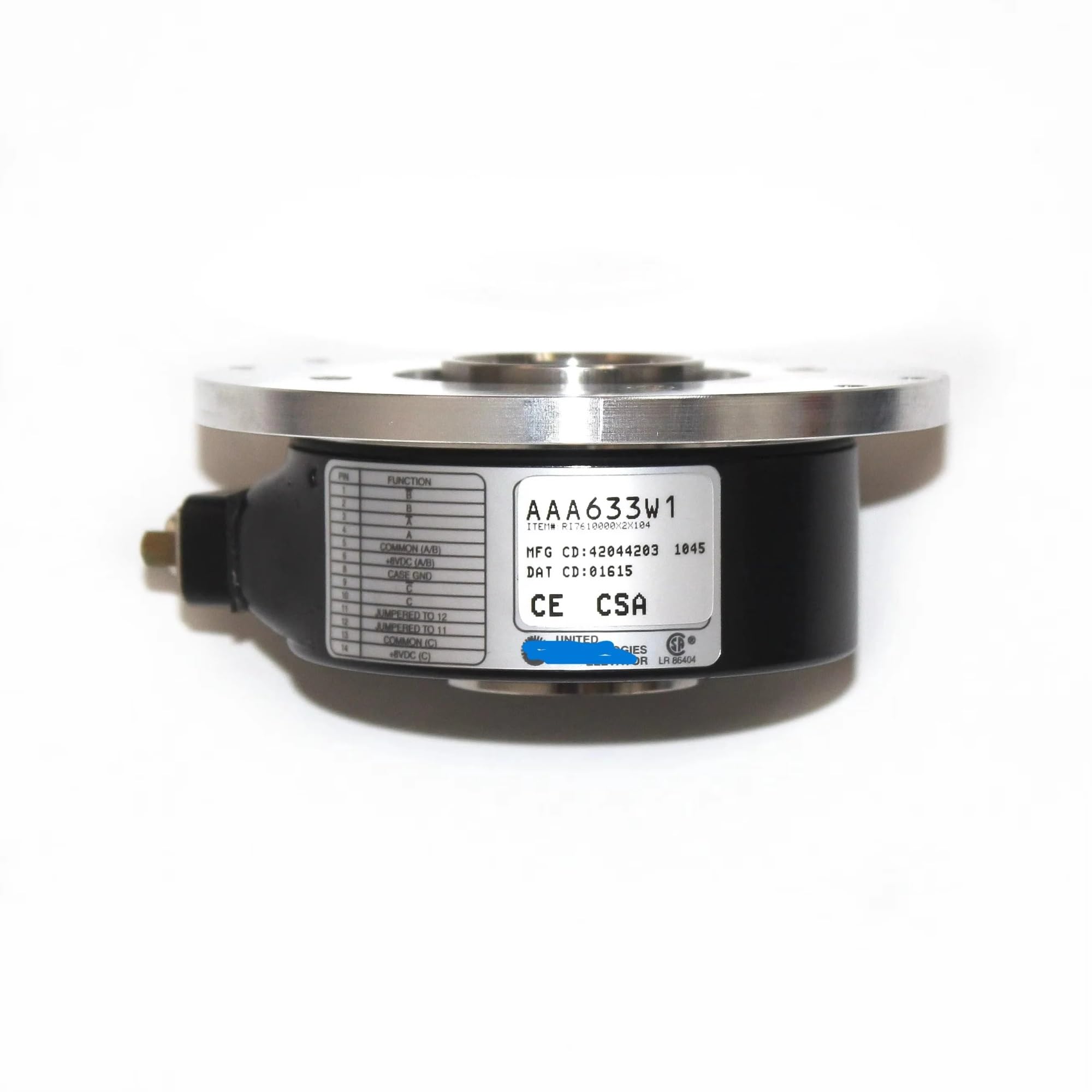 Encodeur rotatif d'ascenseur AAA633W1 RI7610000X2X104