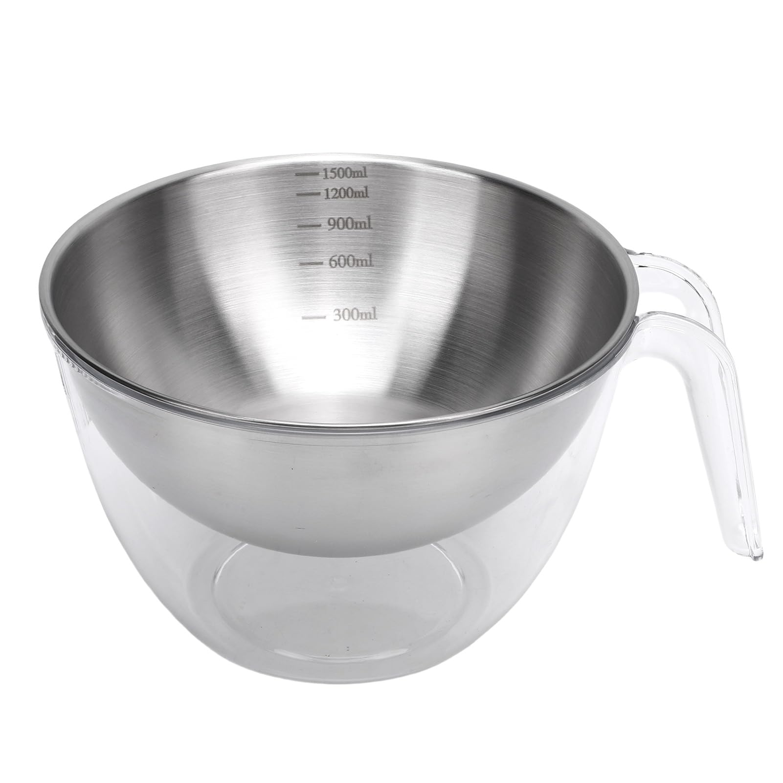Set di Insalatiere Ghiacciate con Coperchio per Insalate e Verdure Fresche Refrigerate in Acciaio Inossidabile e Materiali PC 2 Pezzi