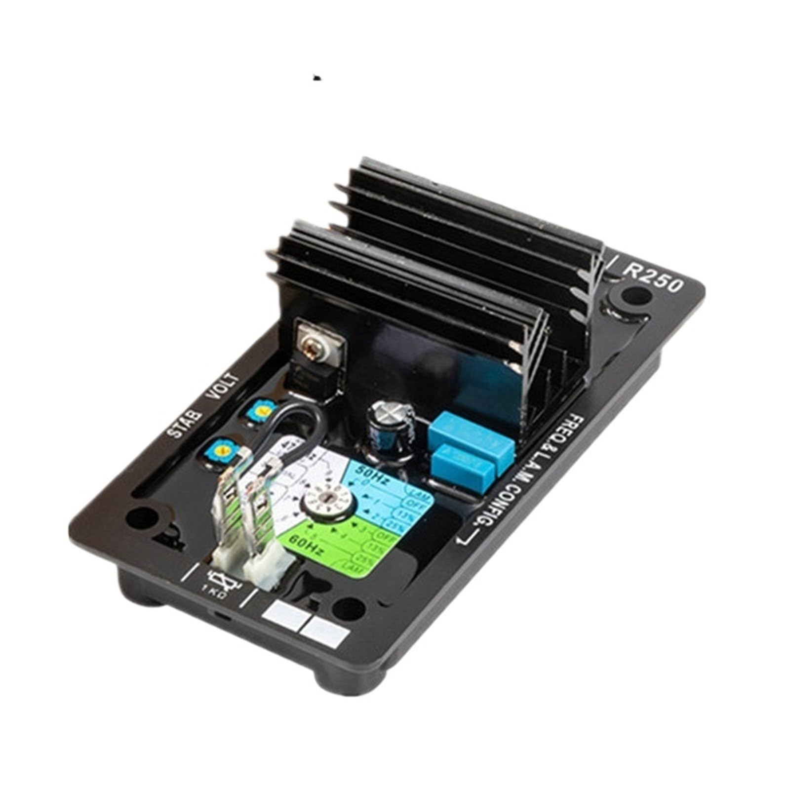 CSKWLLNBC 1pcs AVR R250 Automatic Voltage Regulator Stabilizer for Diesel Generator Spare Parts
