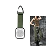 YwonShne Tactical Duty Belt Keychain Compatible with Apple Watch 38mm 40mm 41mm 42mm 44mm 45mm 46mm 49mm,Watch Fob Military Braided Strap for iWatch Series 11 10 9 8 7 6 5 4 3 2 1,Ultra 3 2 1/SE 3 2 1