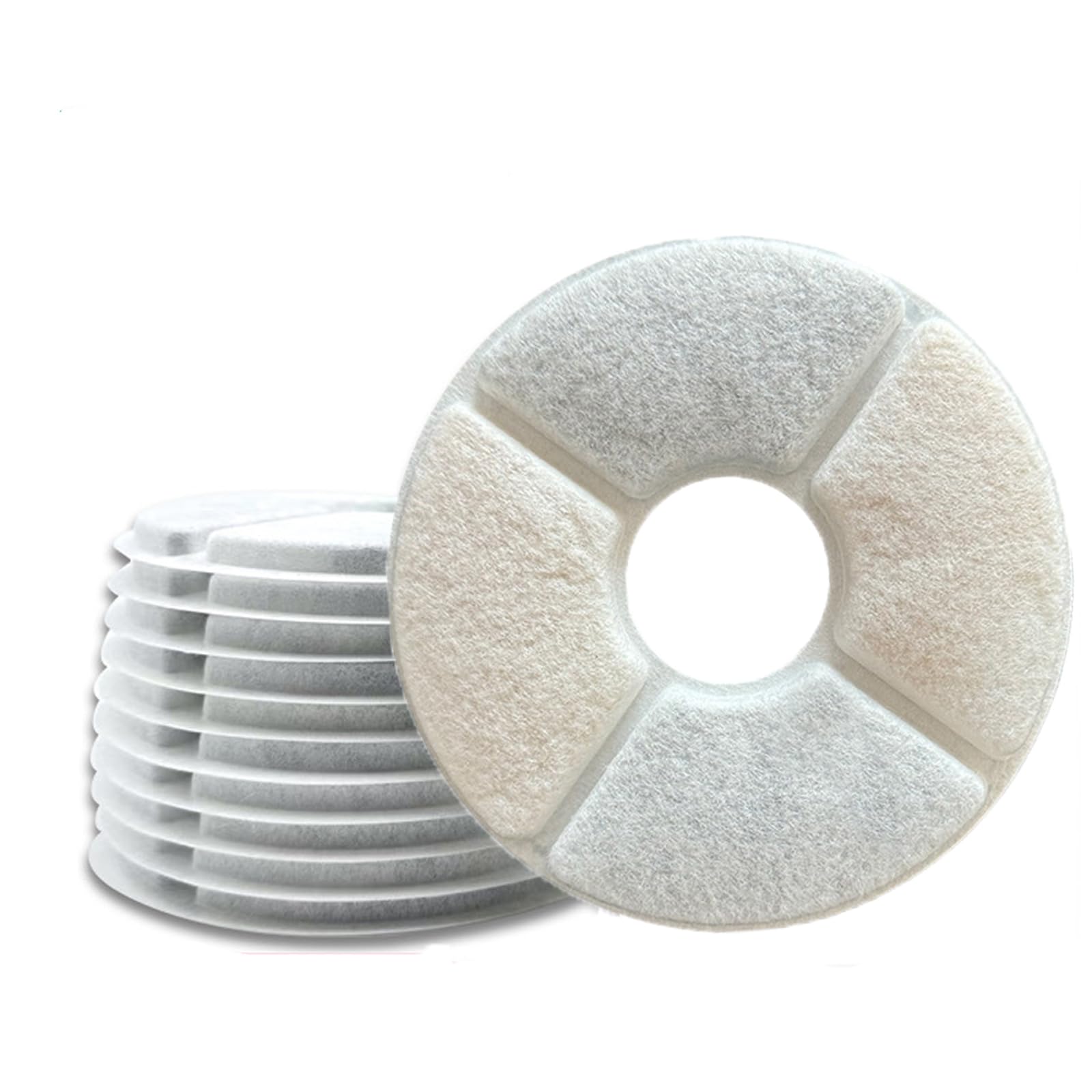 12 Pack Cat Water Fountain Filters, Cat Fountain Filter, Replacement Pet Filters for Water Dispenser Drinking