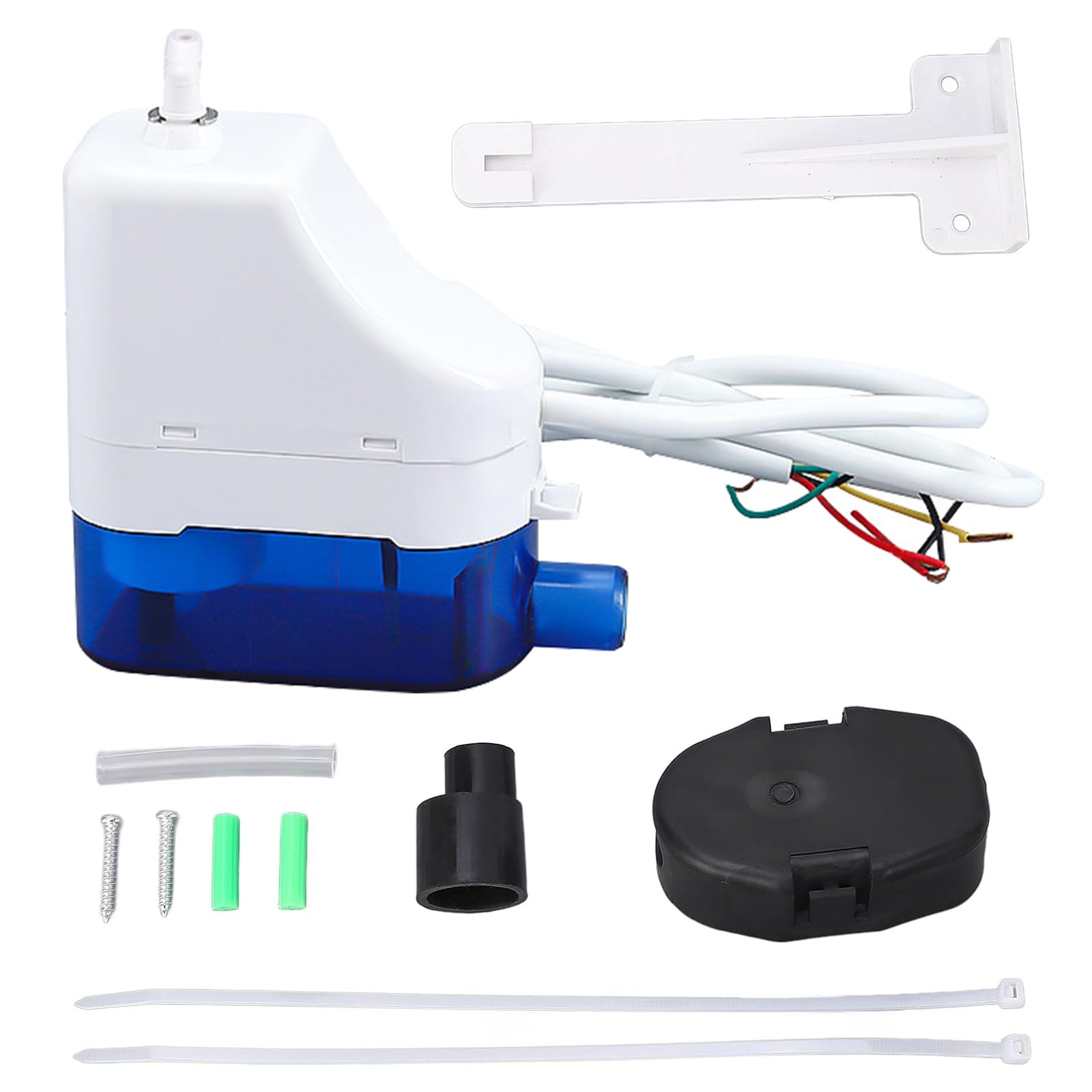 Bomba Condensados Automática Silent 19dB para Desague de Aire Acondicionado, 110-230V 50-60Hz, 24L/h, Compatible con HVAC