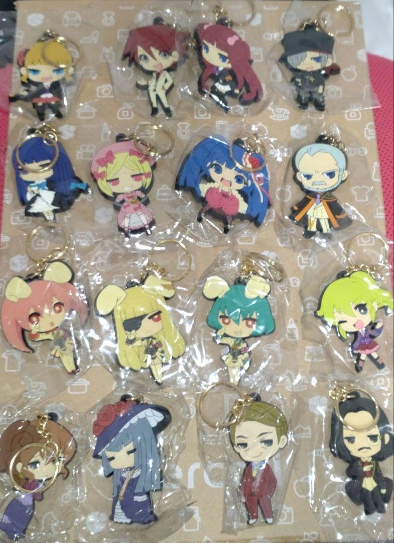 Amazon.co.jp: うみねこのなく頃に 第1弾第2弾ラバーキーホルダー 全16