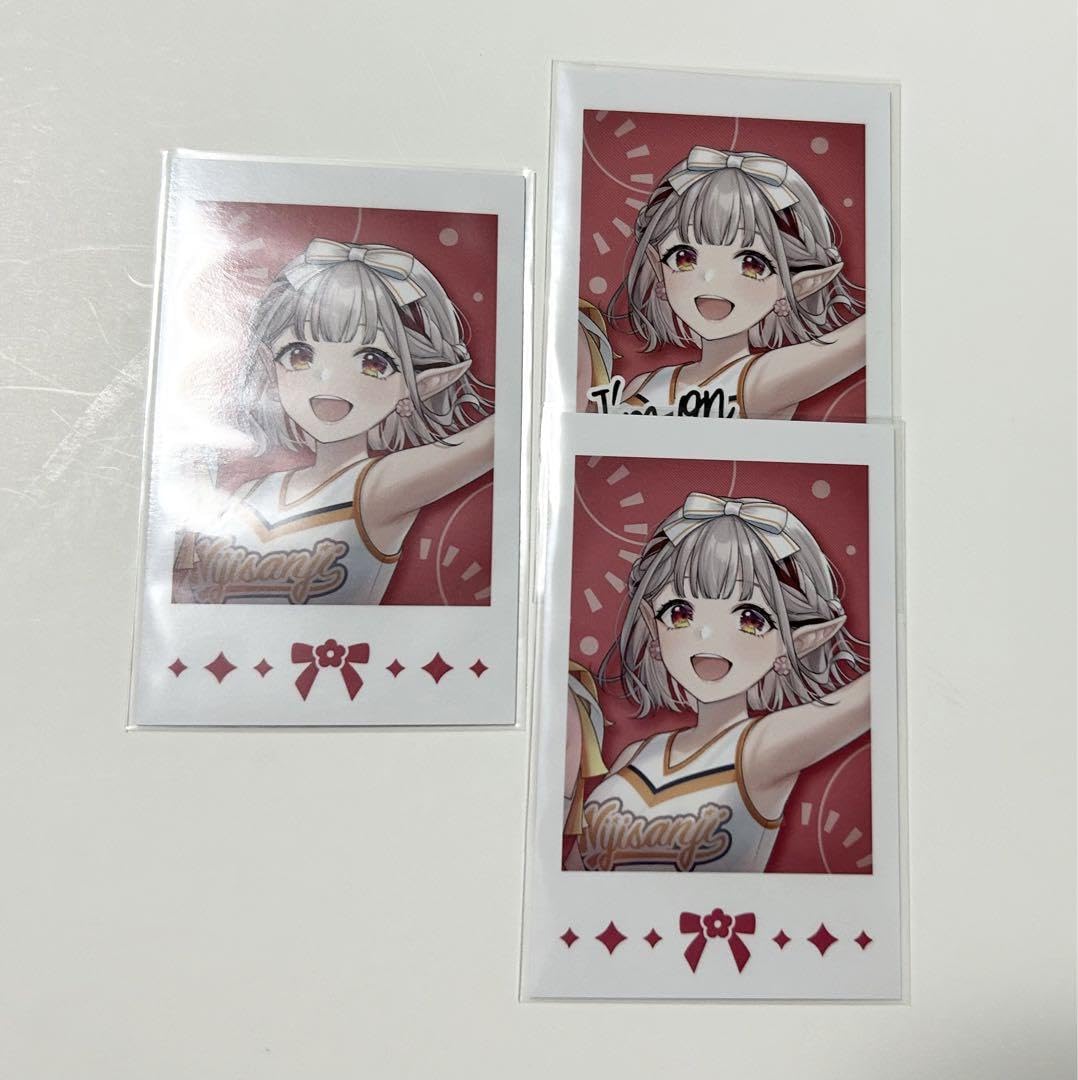 Amazon.co.jp: にじ さんじ チアリングサマーチェキ える 3枚