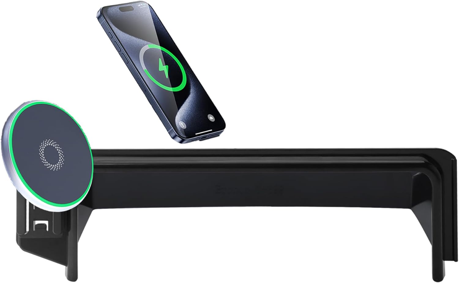 Car Phone Holder for Ford Bronco Sport 2021-2024 Accessories Apply to 8 Inch Touch Screen 15W Fast Wireless Charger Screen Fixed Clip Cell Phone Mount Hands-Free 360 Degree Rotation