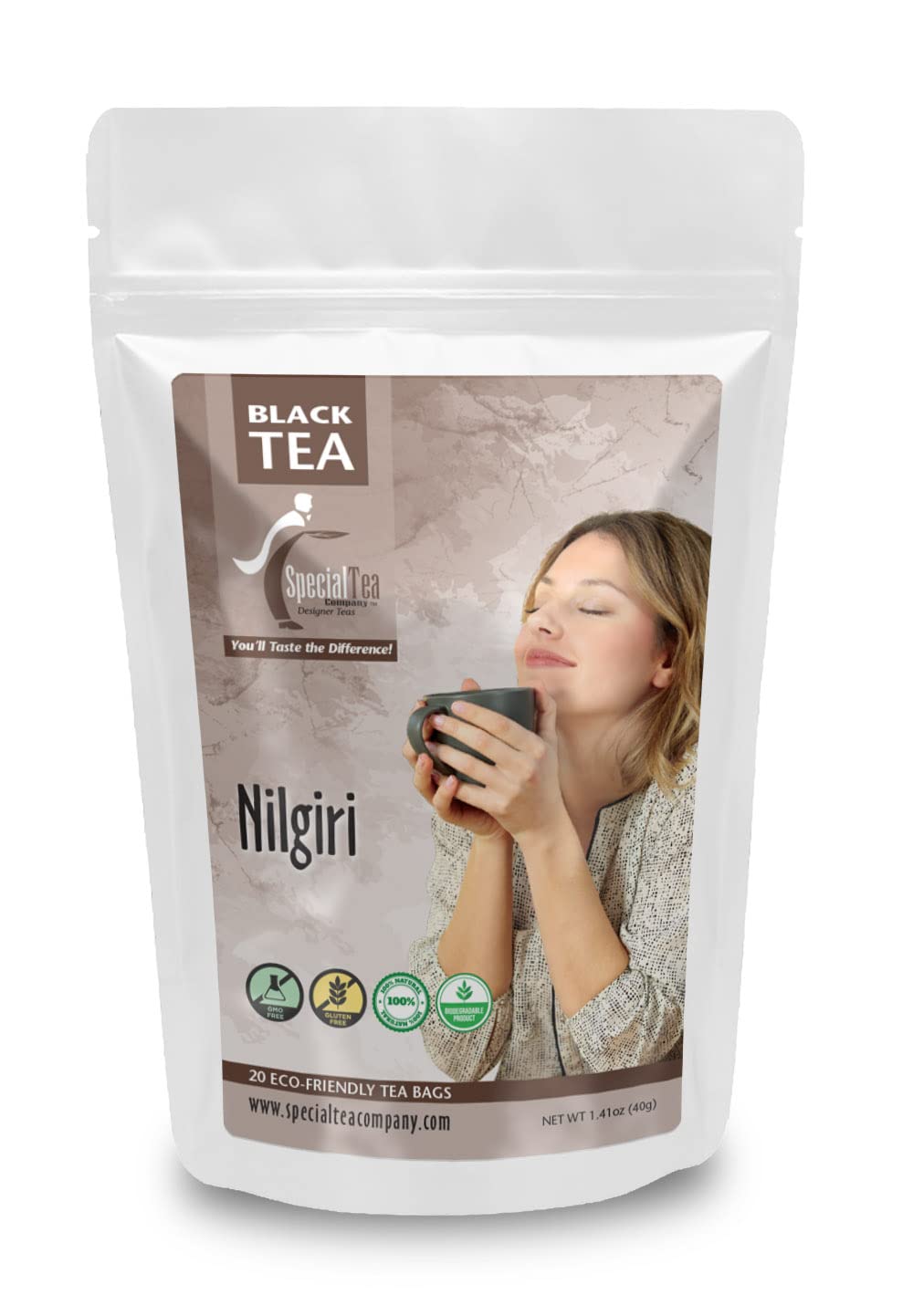 Nilgiri Organic Black Tea, 20 Tea Bags