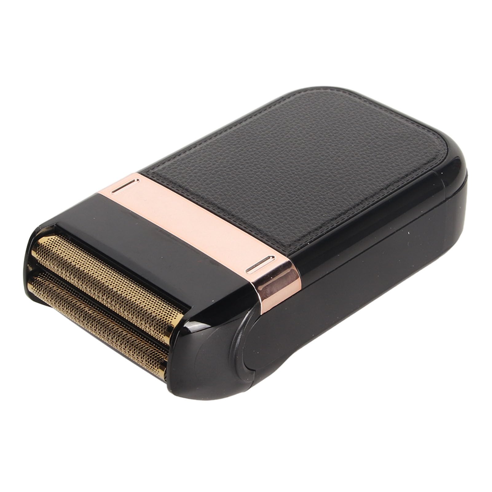 Regolabarba Mini Tagliacapelli Efficiente e Potente per Viaggi a Casa Design Nero Ricaricabile