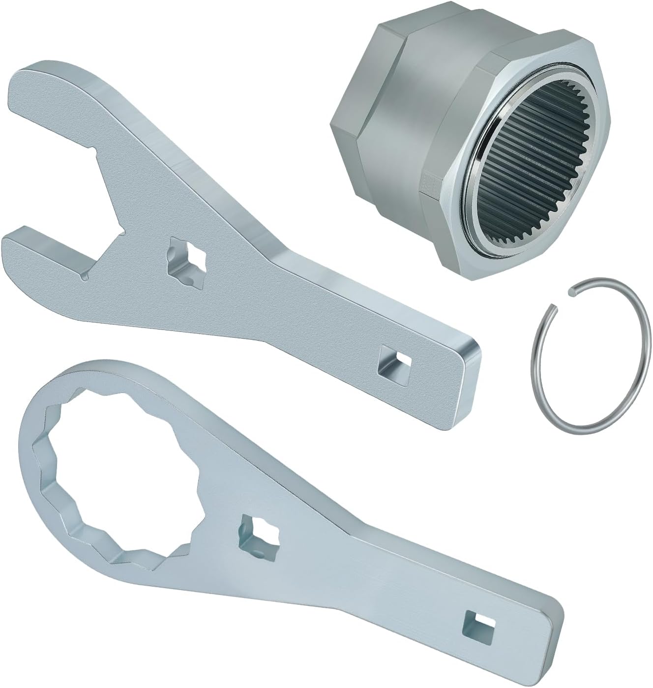 M MATI 45mm & 56mm Rear Axle Nut Wrench Tools & Axle Lock Nut Clip Bolt Jam Sleeve for Honda TRX250X TRX450R TRX450ER TRX400X TRX300X Sportrax 300 400 ATC250R ATC350X 1985-2014 90308-HB9-000