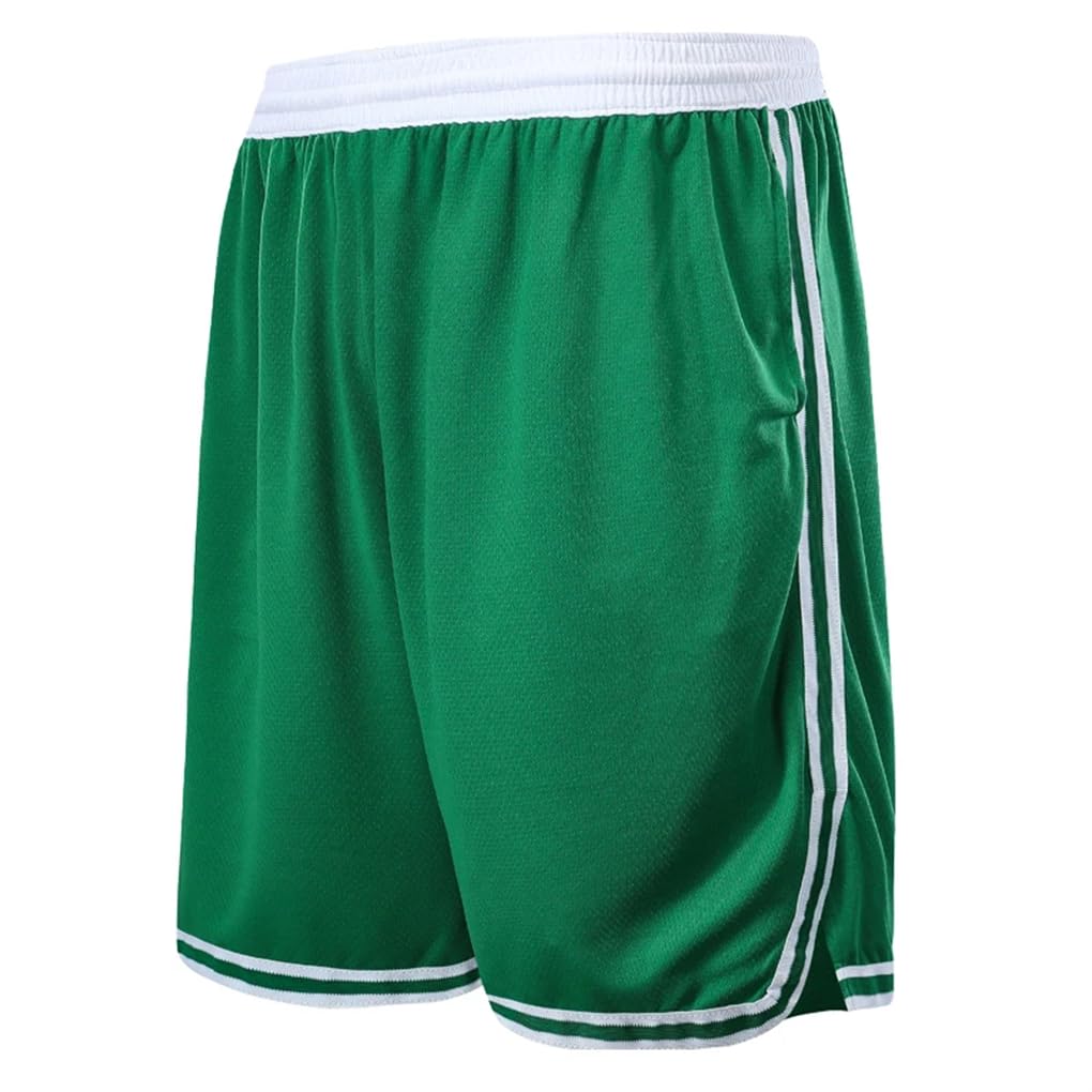 REHJJDFD Men Basketball Shorts Solid Breathable Jogging Running Sports Training Shorts Sport Causal Short EN8 4XL