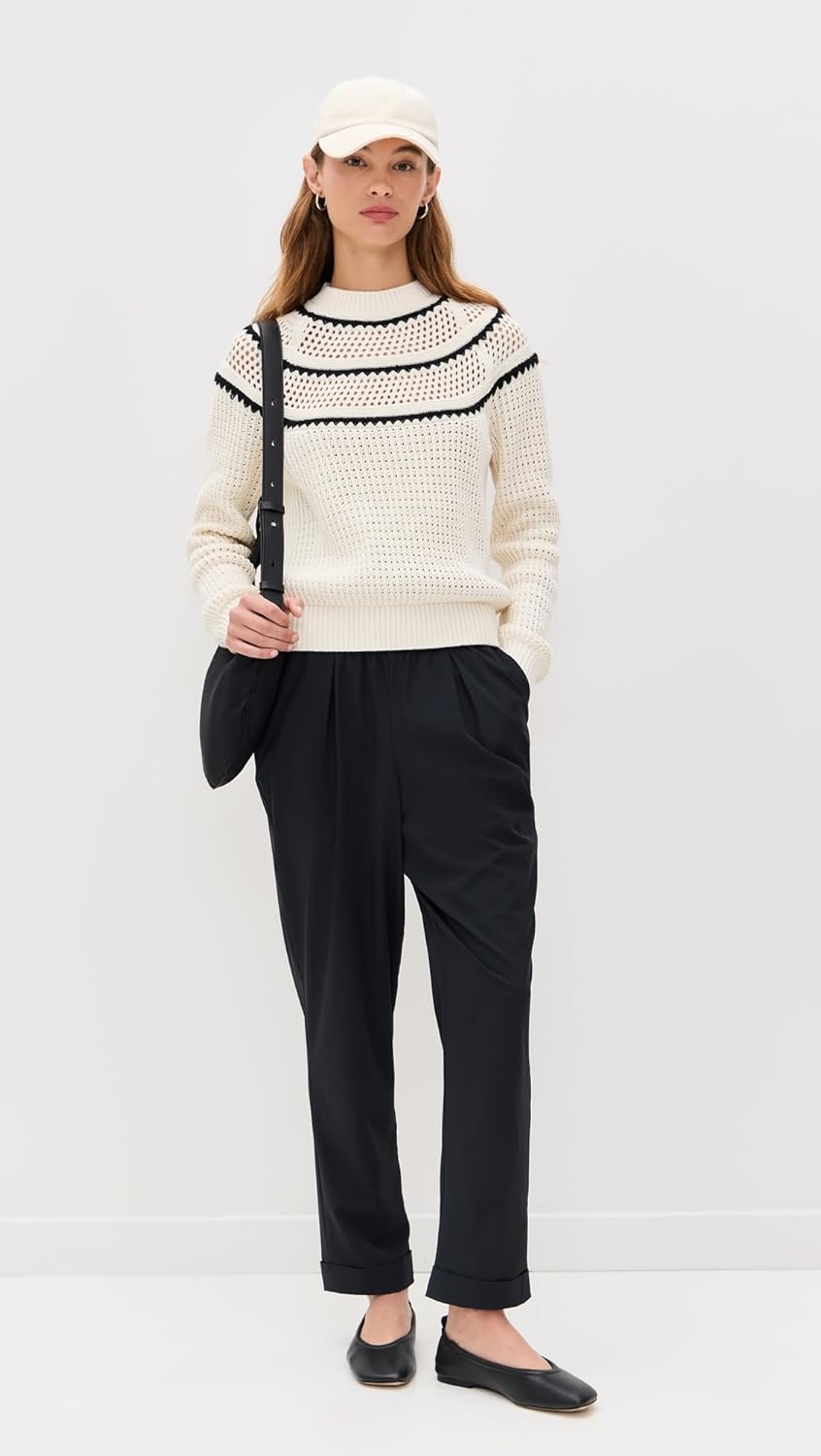 Varley Women's Padbury Pointelle Knit Sweater - Image 3