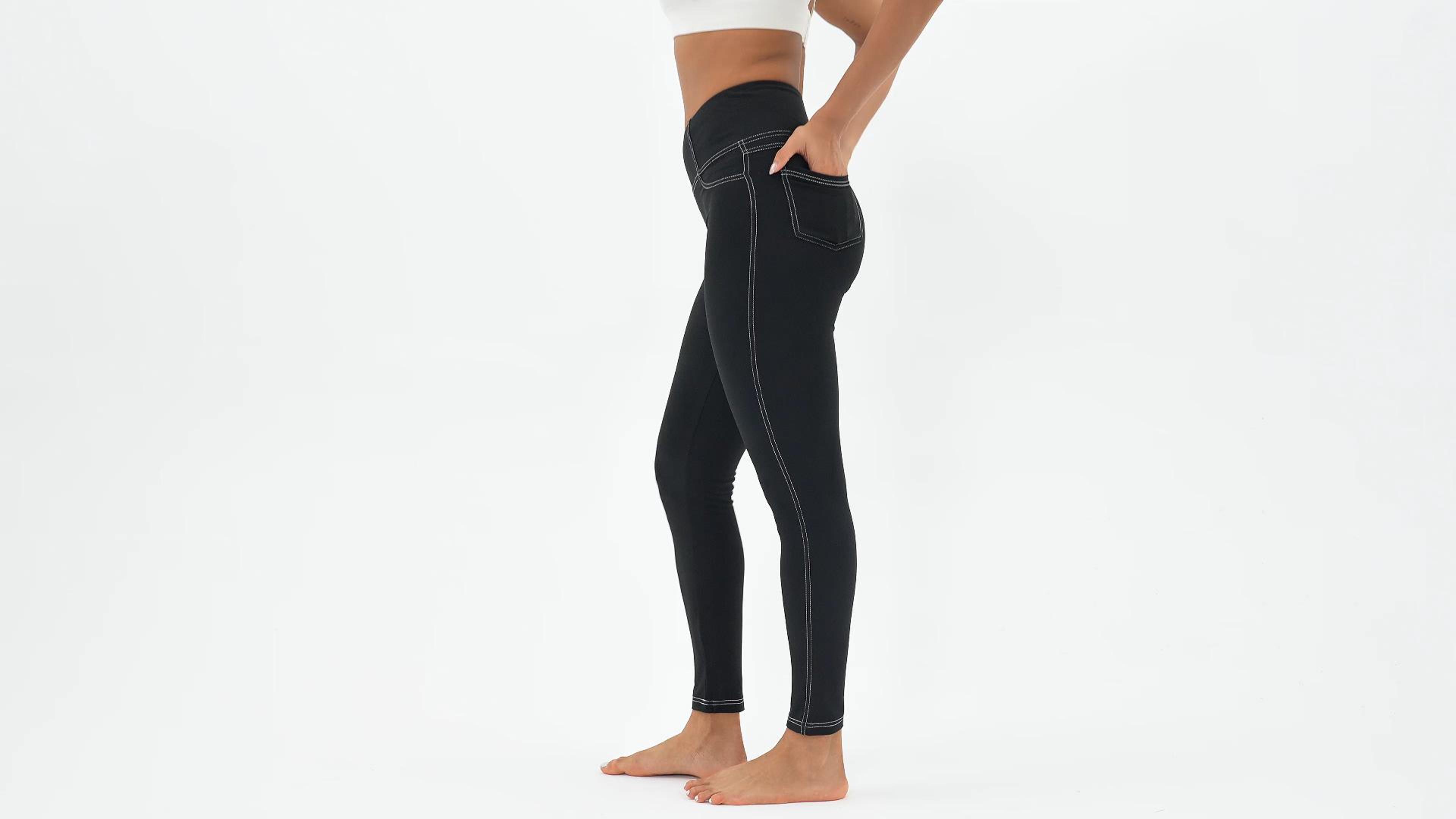 Summer B Fashion Pants For Women Drawstring Elastic High Waist Linen Pant Straight Wide Leg Cropped Trouser Yoga Pants Pockets Straight Pants Women Women-880945
